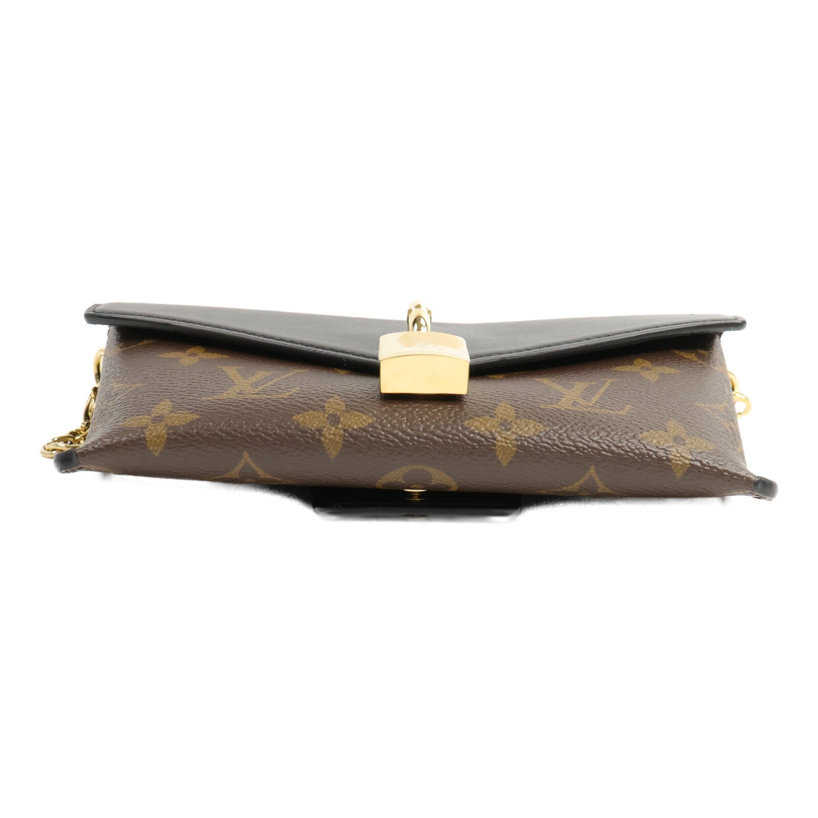 LOUIS VUITTON Monogram Padlock On Strap手挽肩背兩用袋