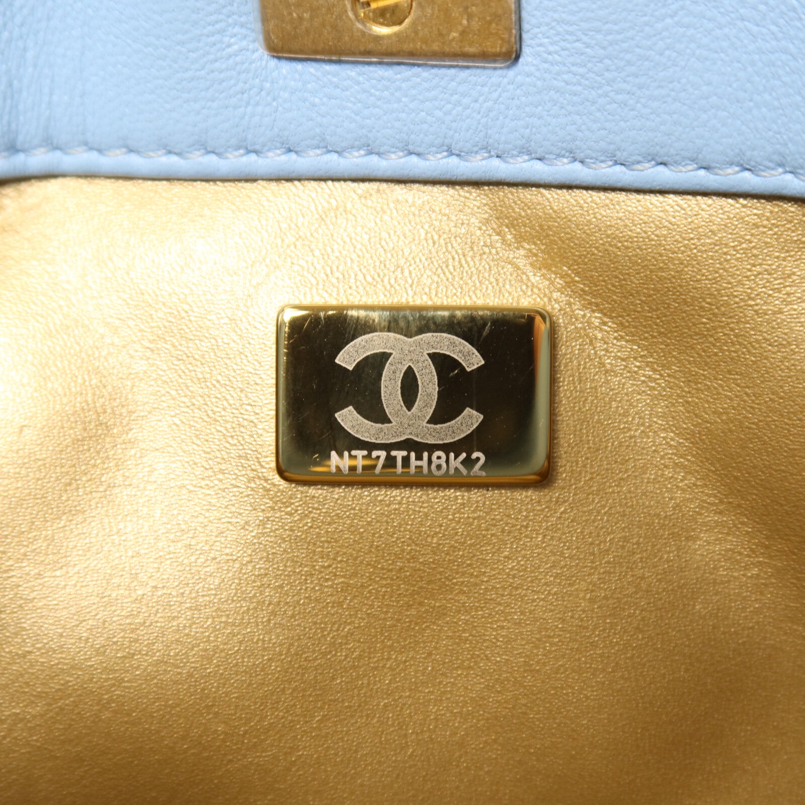 CHANEL 【激減優惠】羊皮皮革Chain Shoulder金扣鏈帶肩背袋