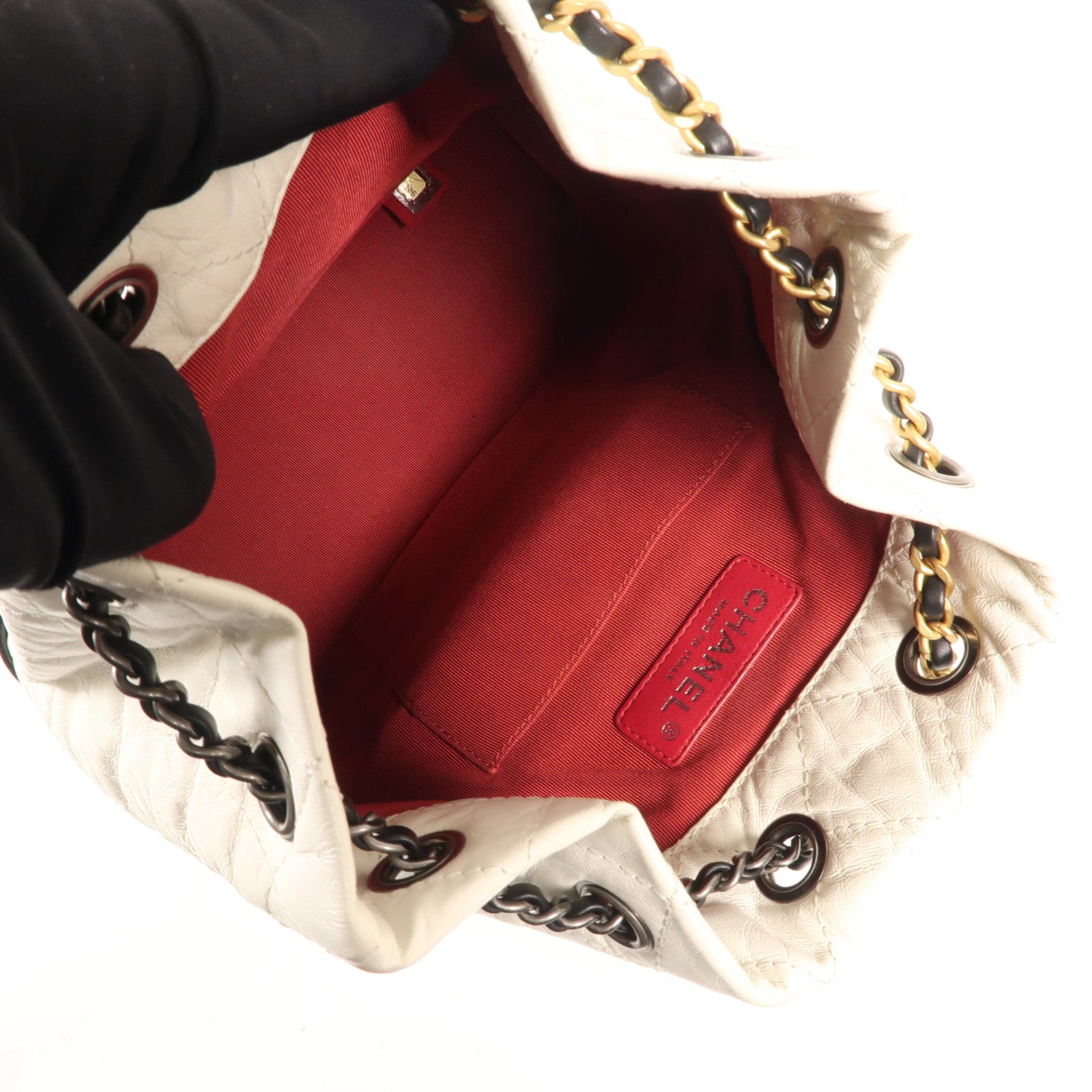 CHANEL 【激減優惠】牛皮皮革Gabrielle Backpack背包