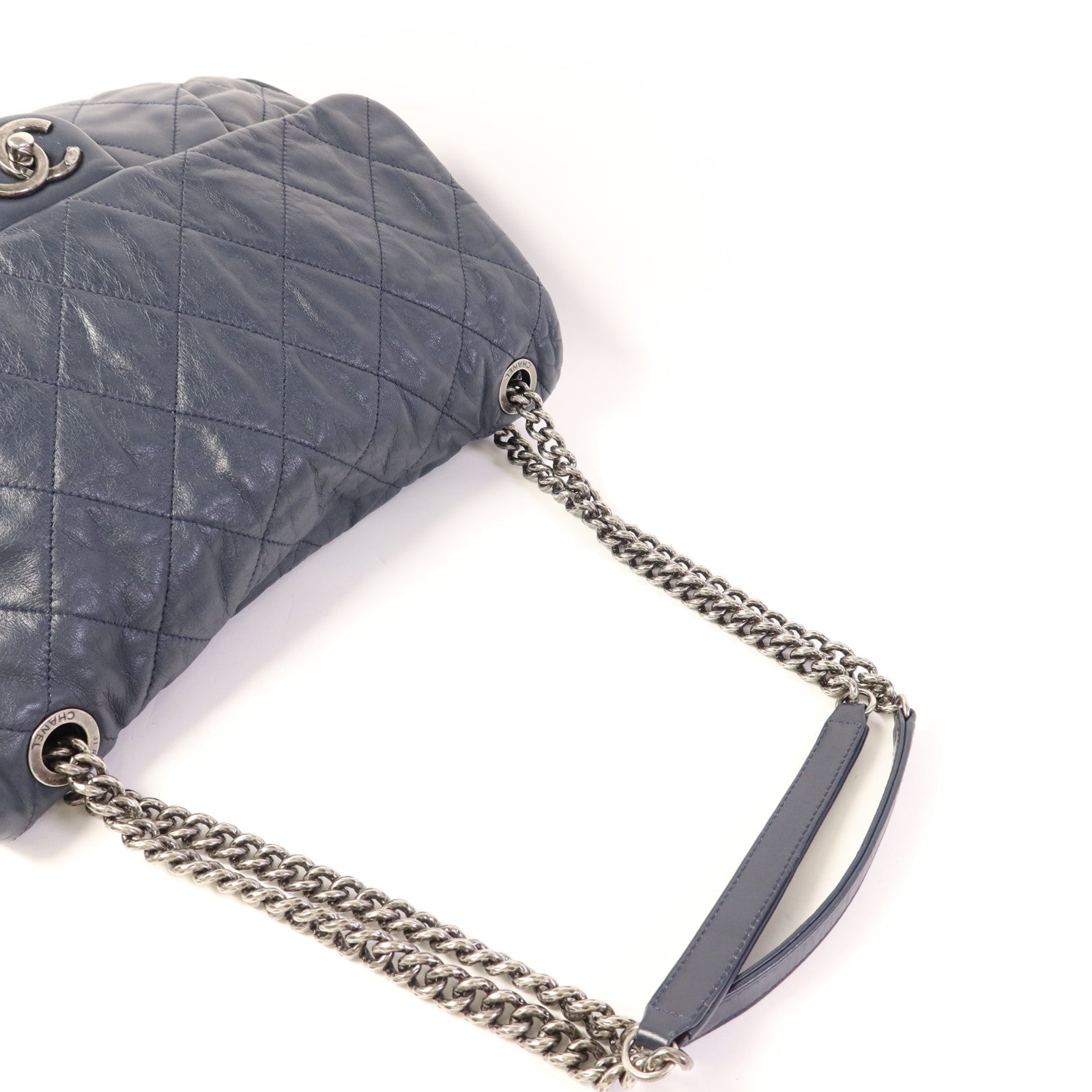 CHANEL 羊皮皮革Chain Shoulder Bag鏈帶肩背袋