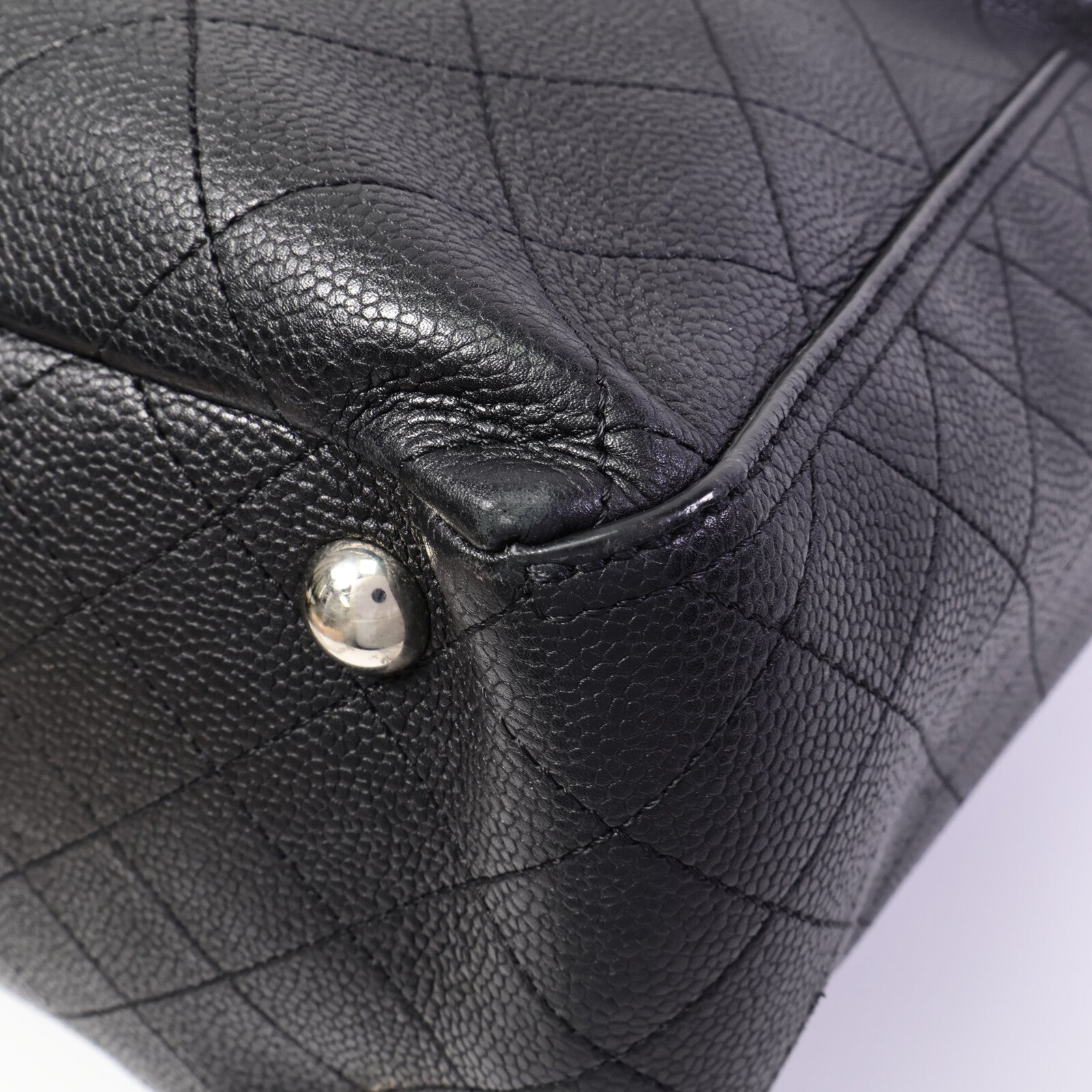 CHANEL 牛皮皮革CC Pocket Tote Bag手挽肩背兩用袋