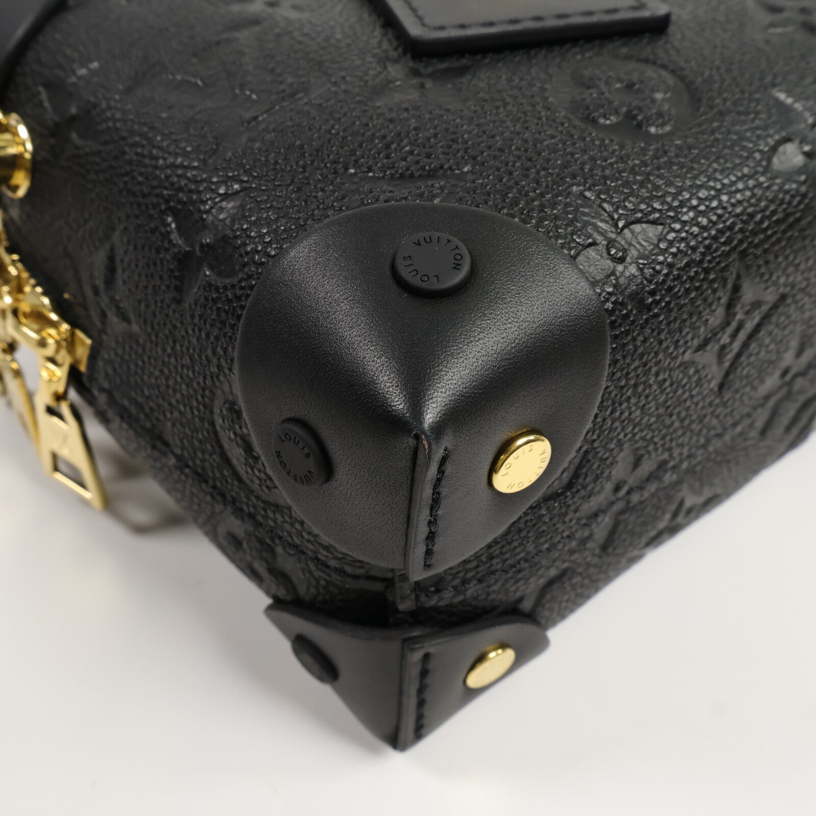 LOUIS VUITTON Monogram Empreinte Petite手挽肩背兩用袋