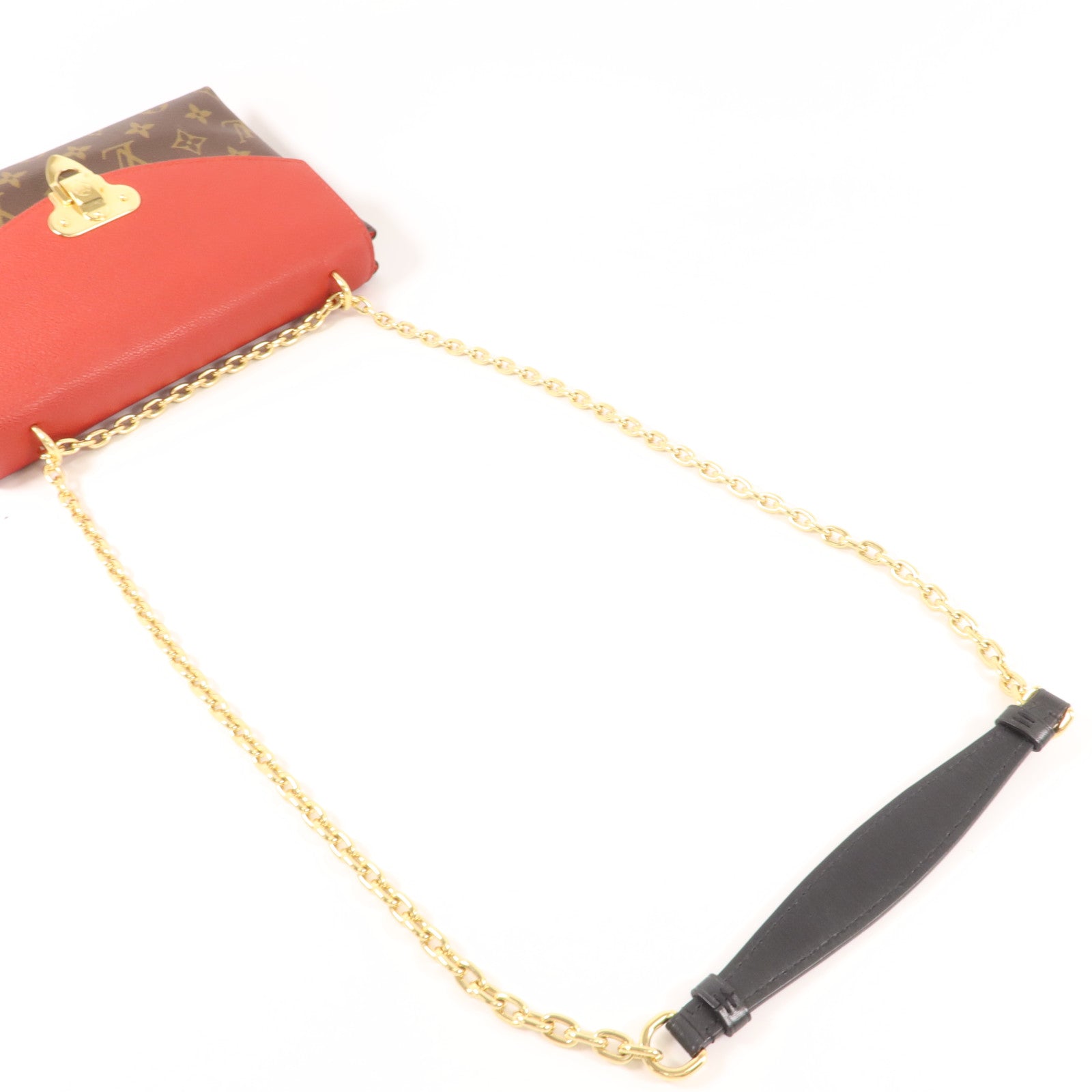 LOUIS VUITTON Monogram Saint Placide金扣肩背袋