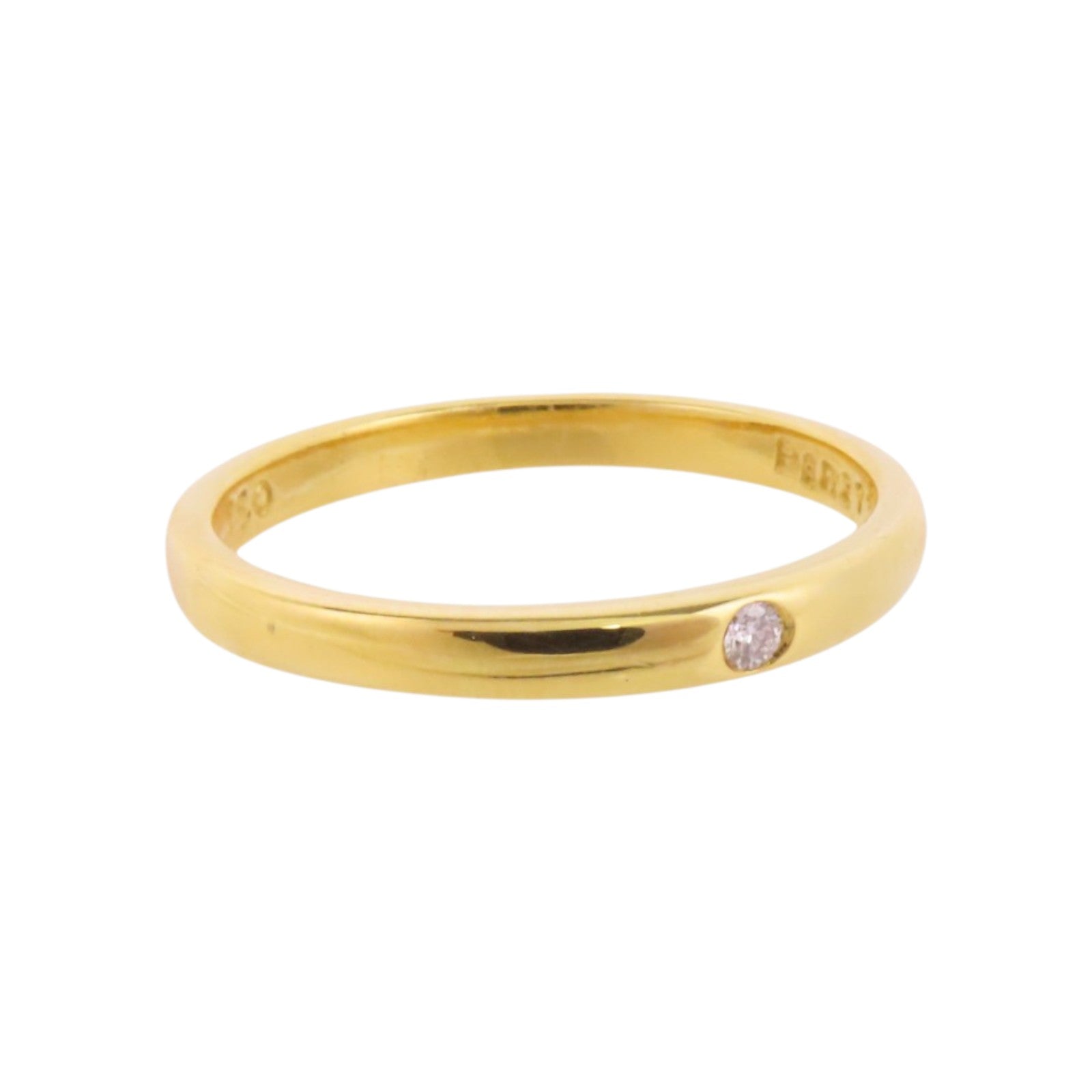 JEWELRY 18K黃金Diamond Ring鑽石戒指#16/US#7.25