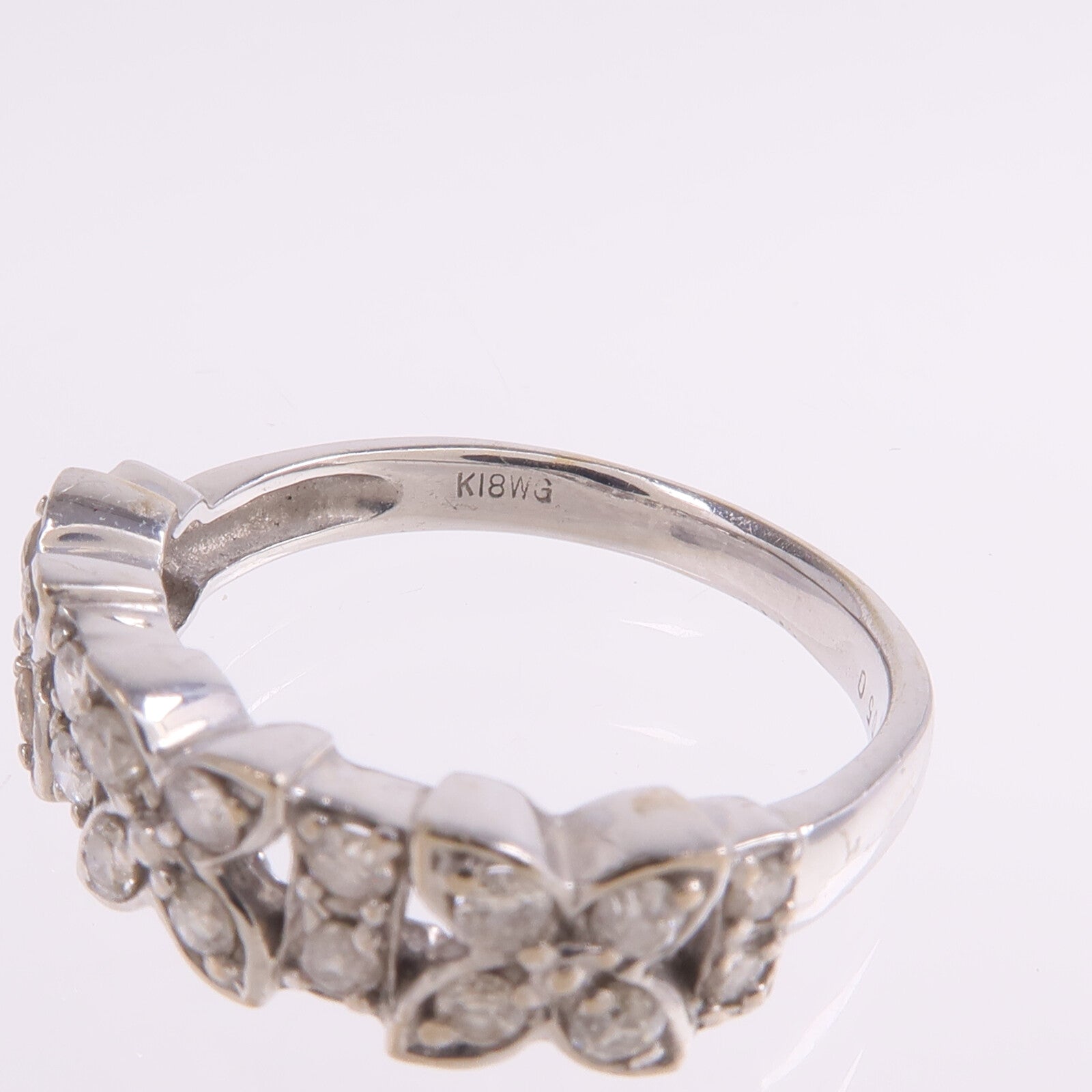JEWELRY 18K白金Diamond Ring鑽石戒指US#6.5