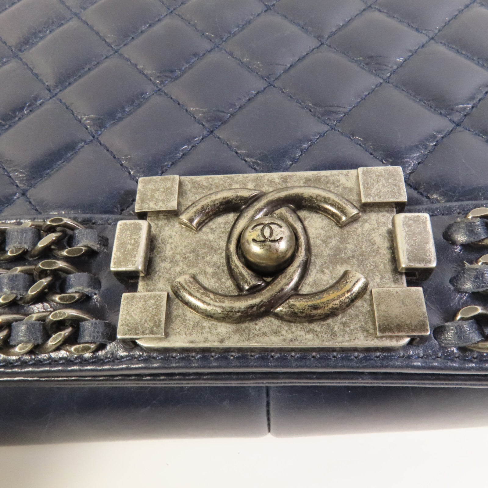 CHANEL 【激減優惠】牛皮皮革Boy 25肩背袋