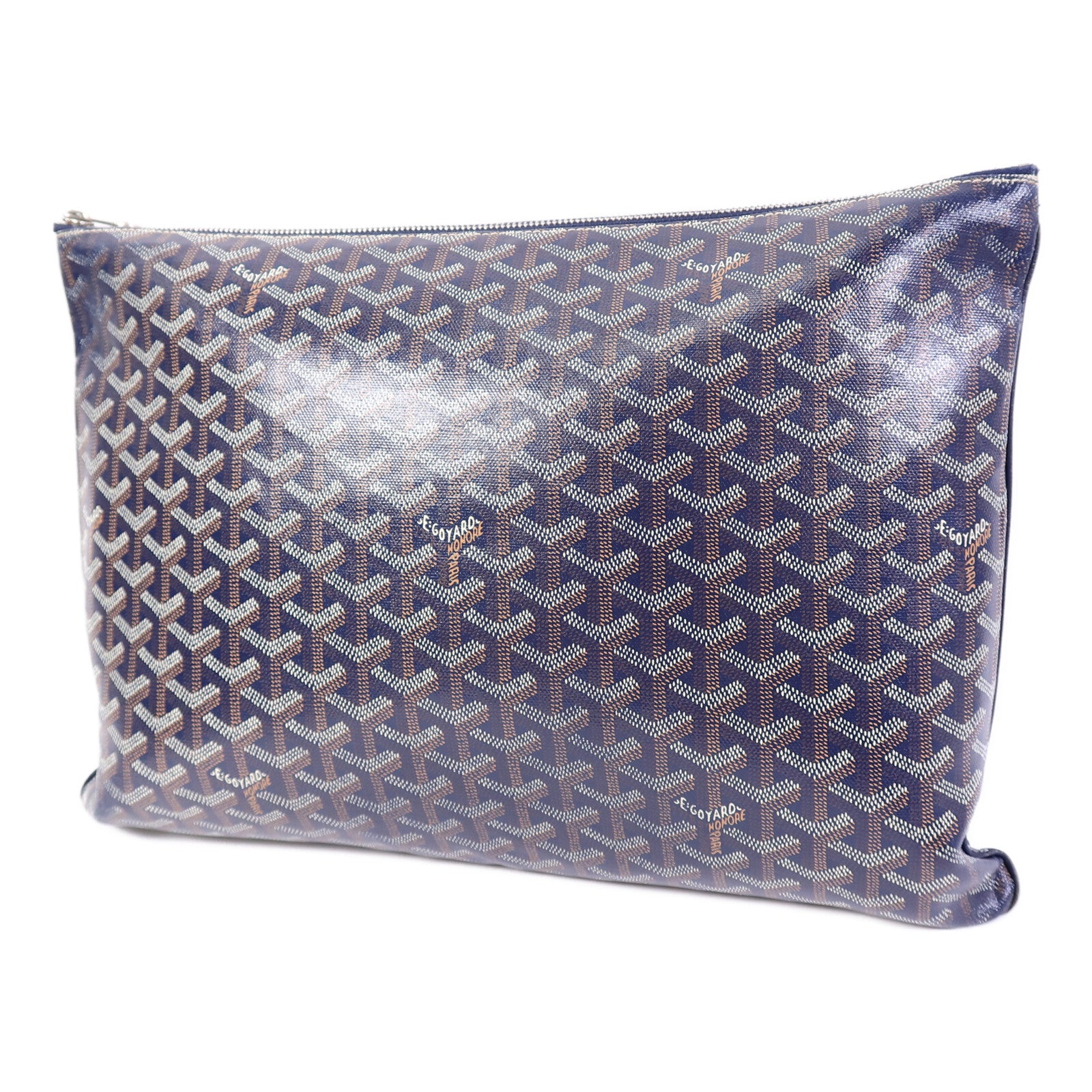 GOYARD 塗層帆布Senat Pouch GM手拿包