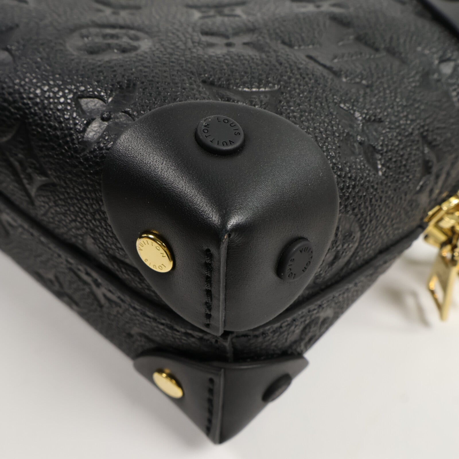 LOUIS VUITTON Monogram Empreinte Petite手挽肩背兩用袋