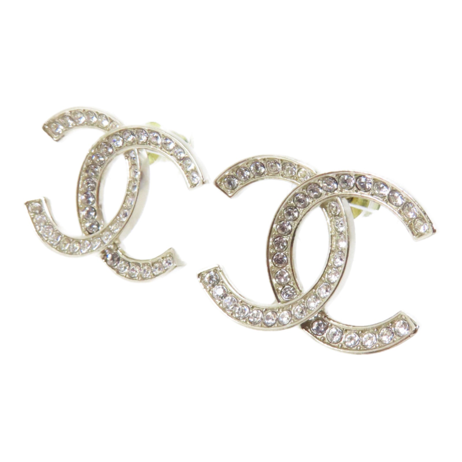 CHANEL PVC/金屬Earrings耳環透明/金色