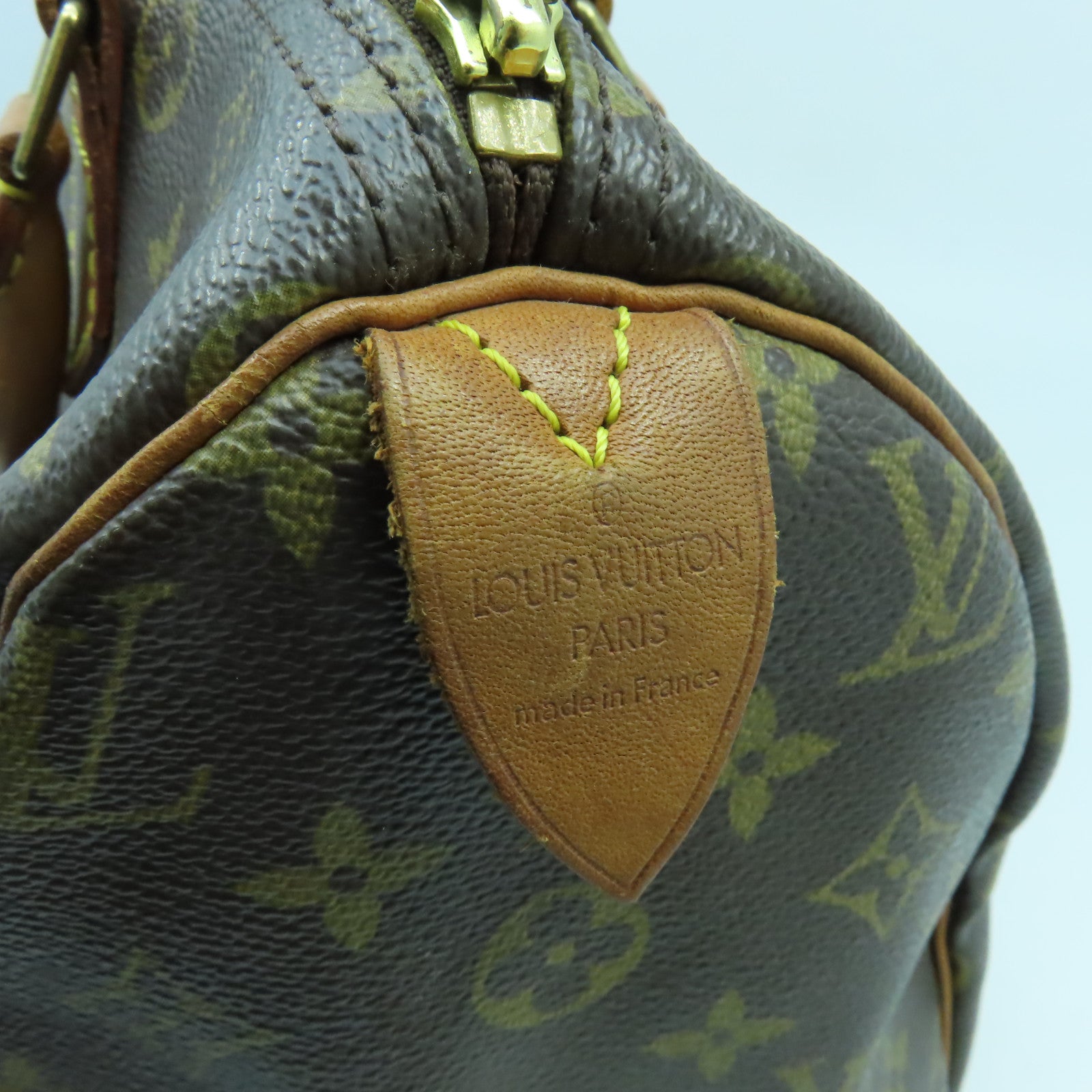 LOUIS VUITTON 【激減優惠】Monogram Speedy 30金扣手挽袋啡色