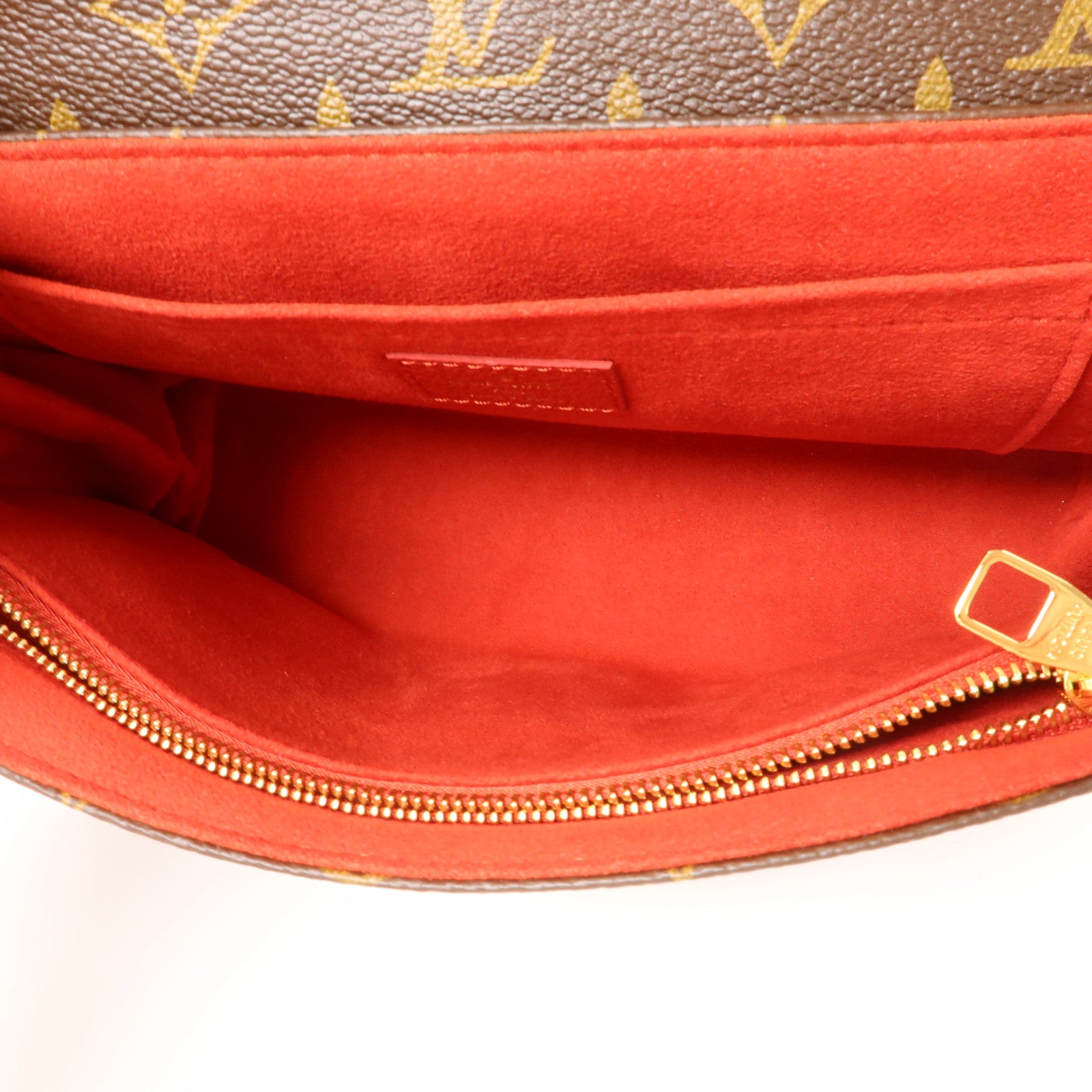 LOUIS VUITTON Monogram Saint Placide金扣肩背袋