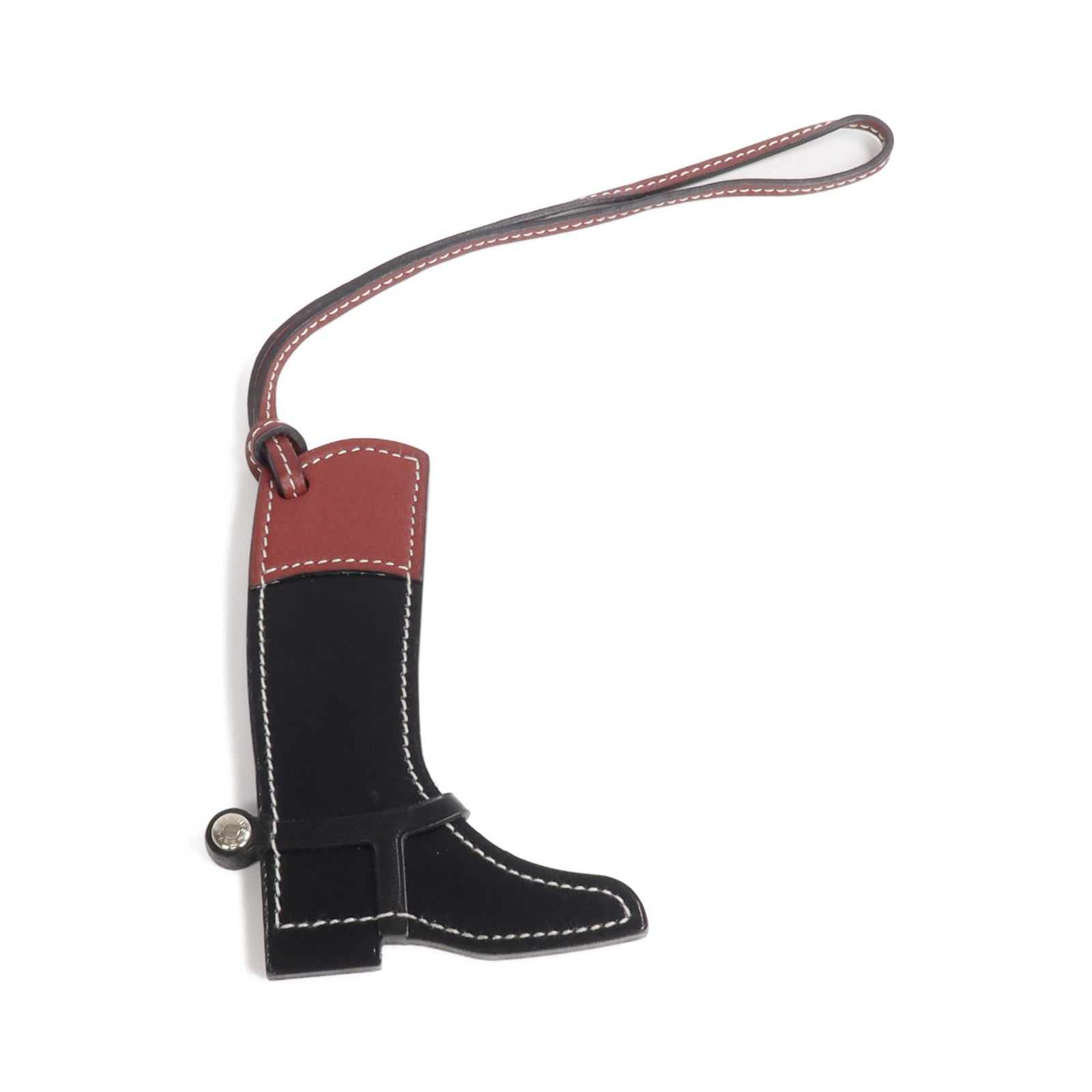 HERMES Swift/Box Calf皮革Peddock Boot Charm掛飾