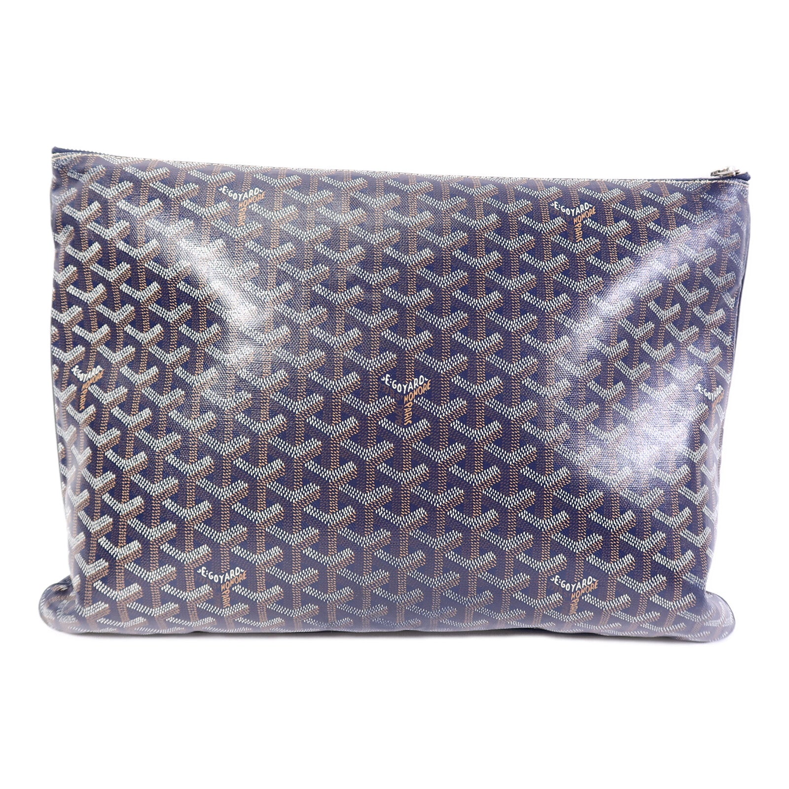 GOYARD 塗層帆布Senat Pouch GM手拿包