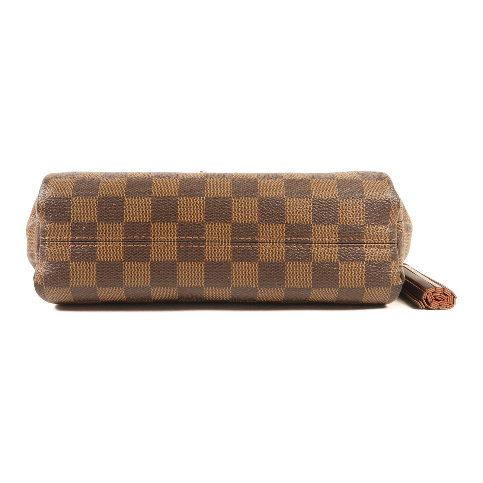 LOUIS VUITTON Damier Croisette金扣手挽肩背兩用袋