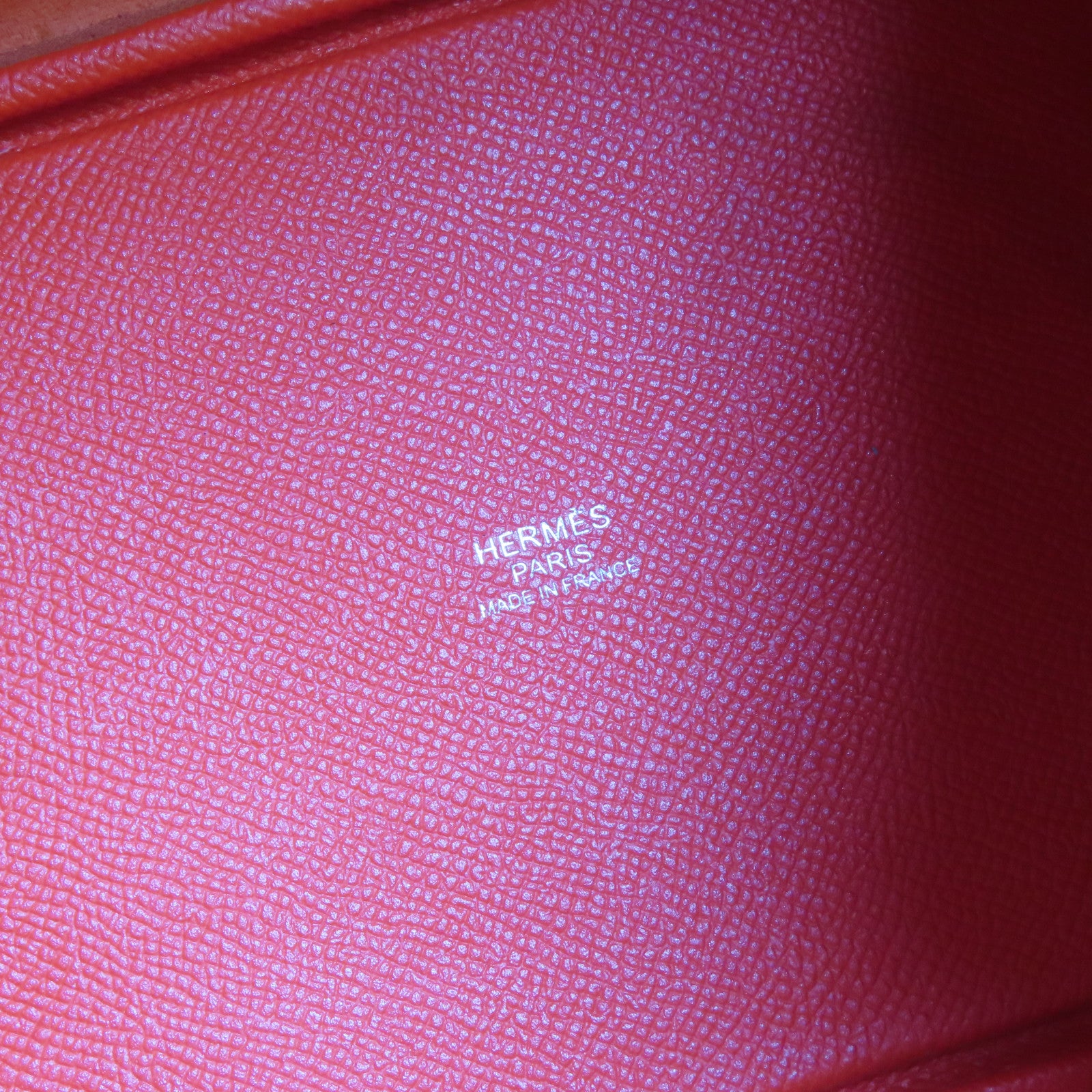 HERMES Epsom皮革Picotin PM Bucket Tote Bag銀扣手挽袋紅色