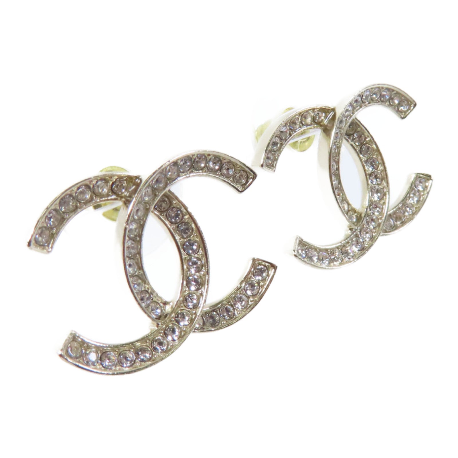 CHANEL PVC/金屬Earrings耳環透明/金色