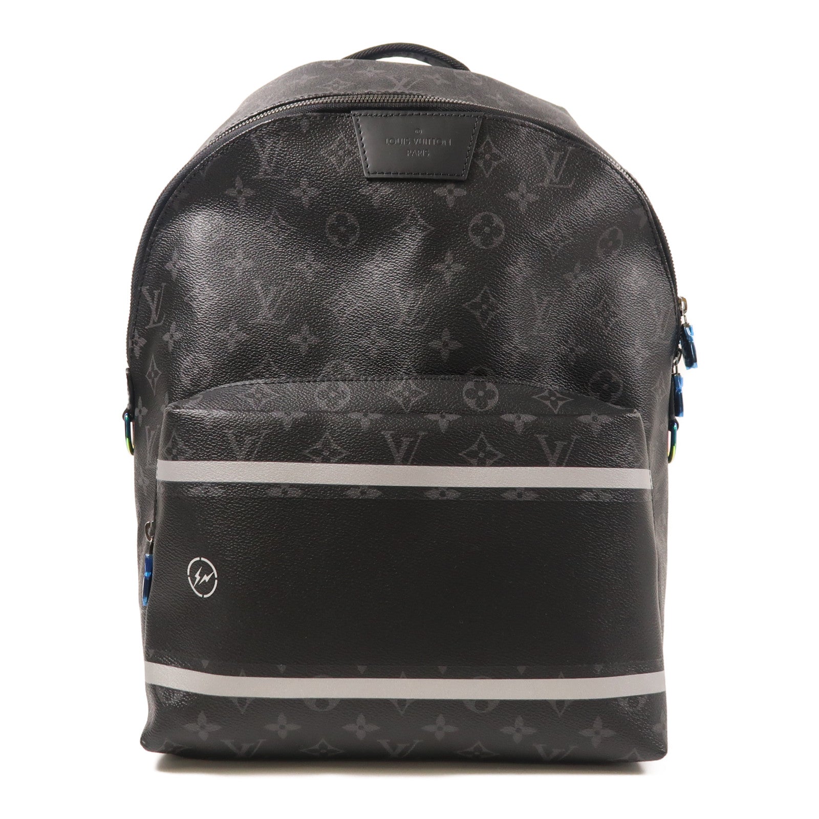 LOUIS VUITTON Monogram Eclipse LV x Fragment Apollo背包