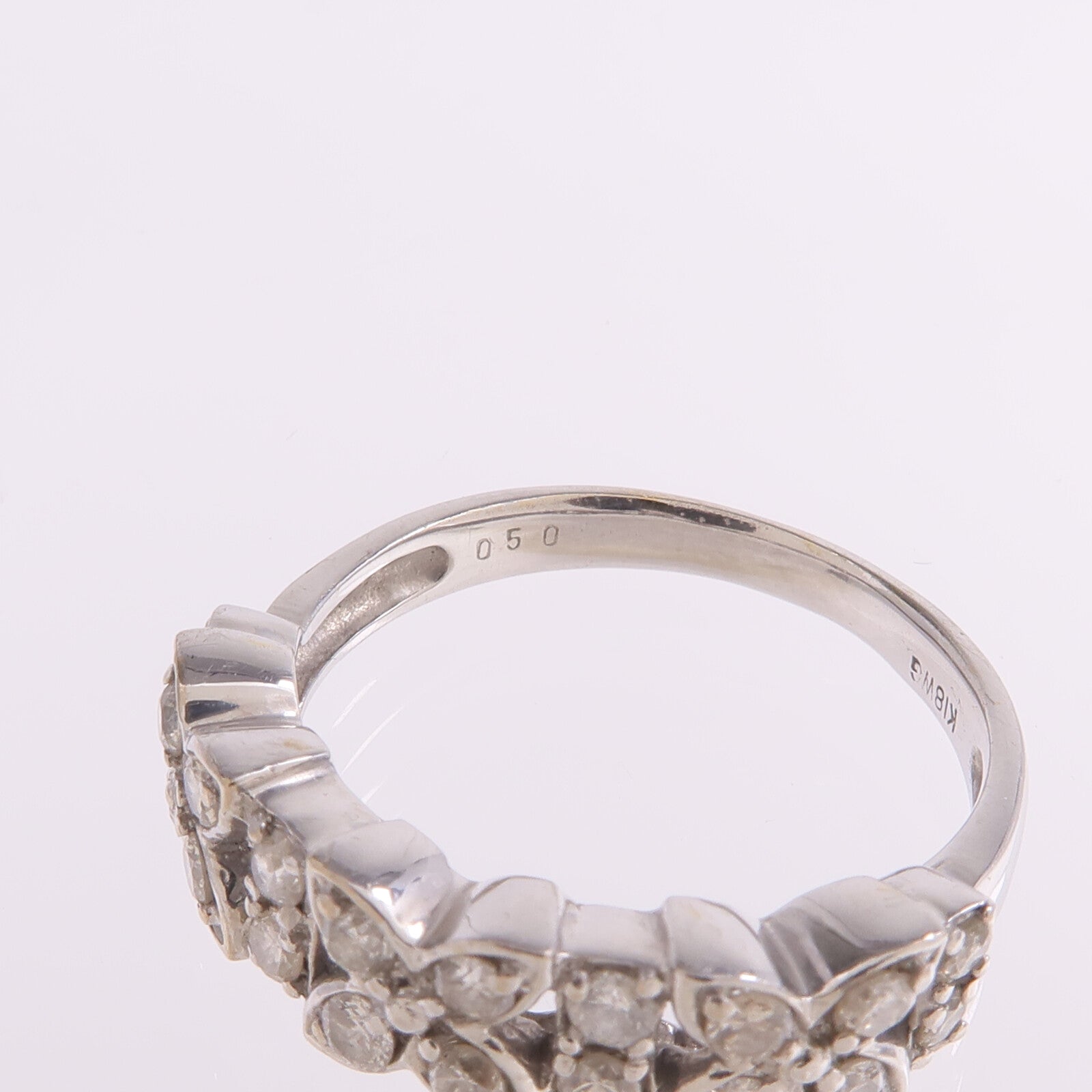 JEWELRY 18K白金Diamond Ring鑽石戒指US#6.5