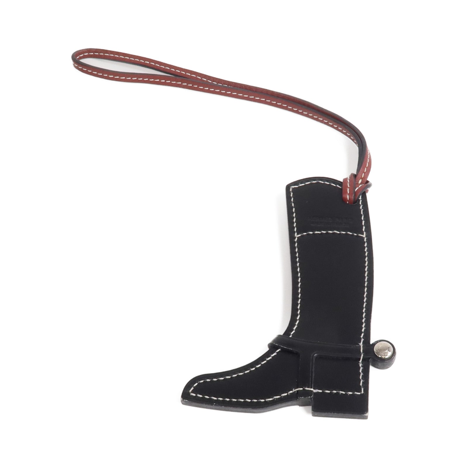 HERMES Swift/Box Calf皮革Peddock Boot Charm掛飾