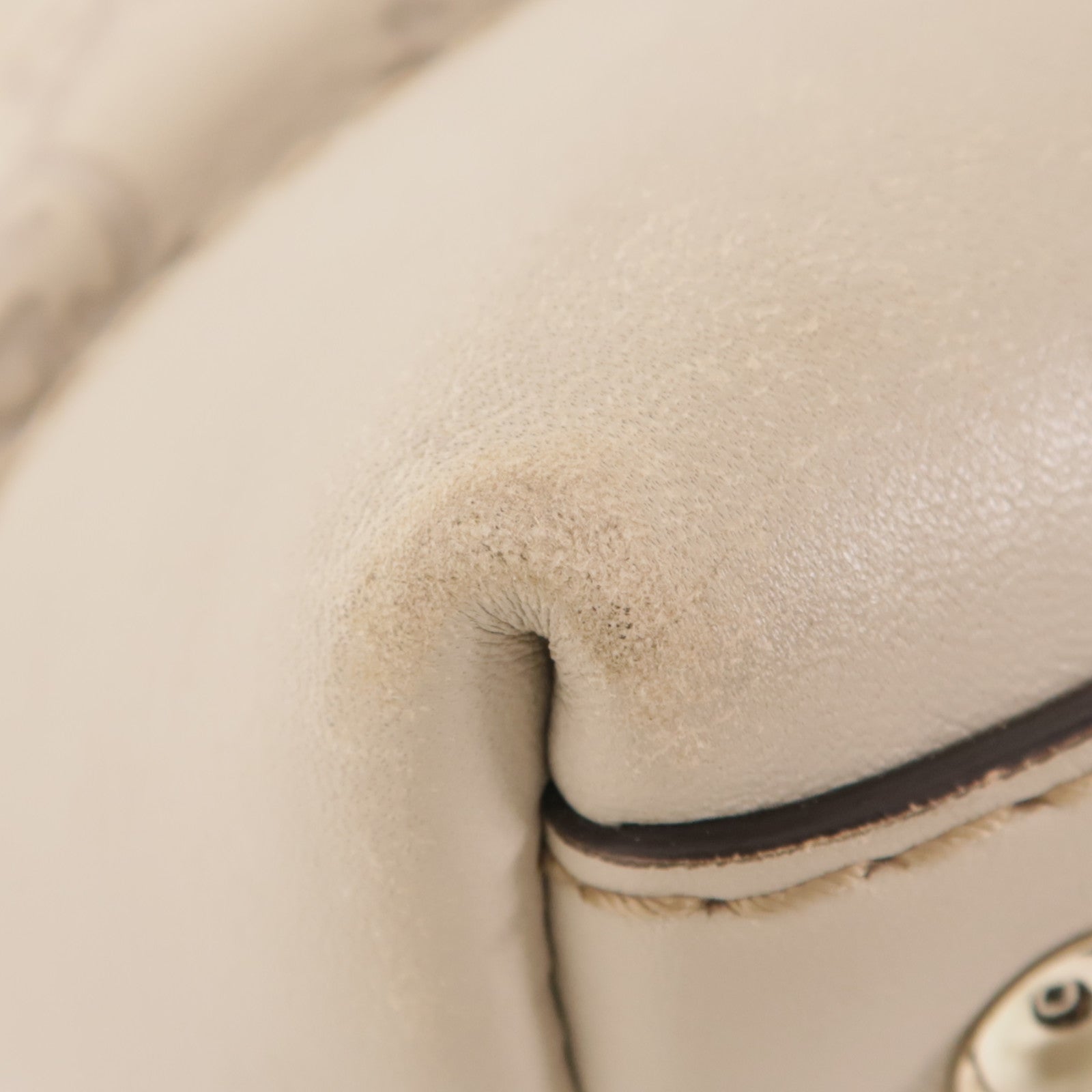 GUCCI 牛皮皮革Hand Bag銀扣手挽袋