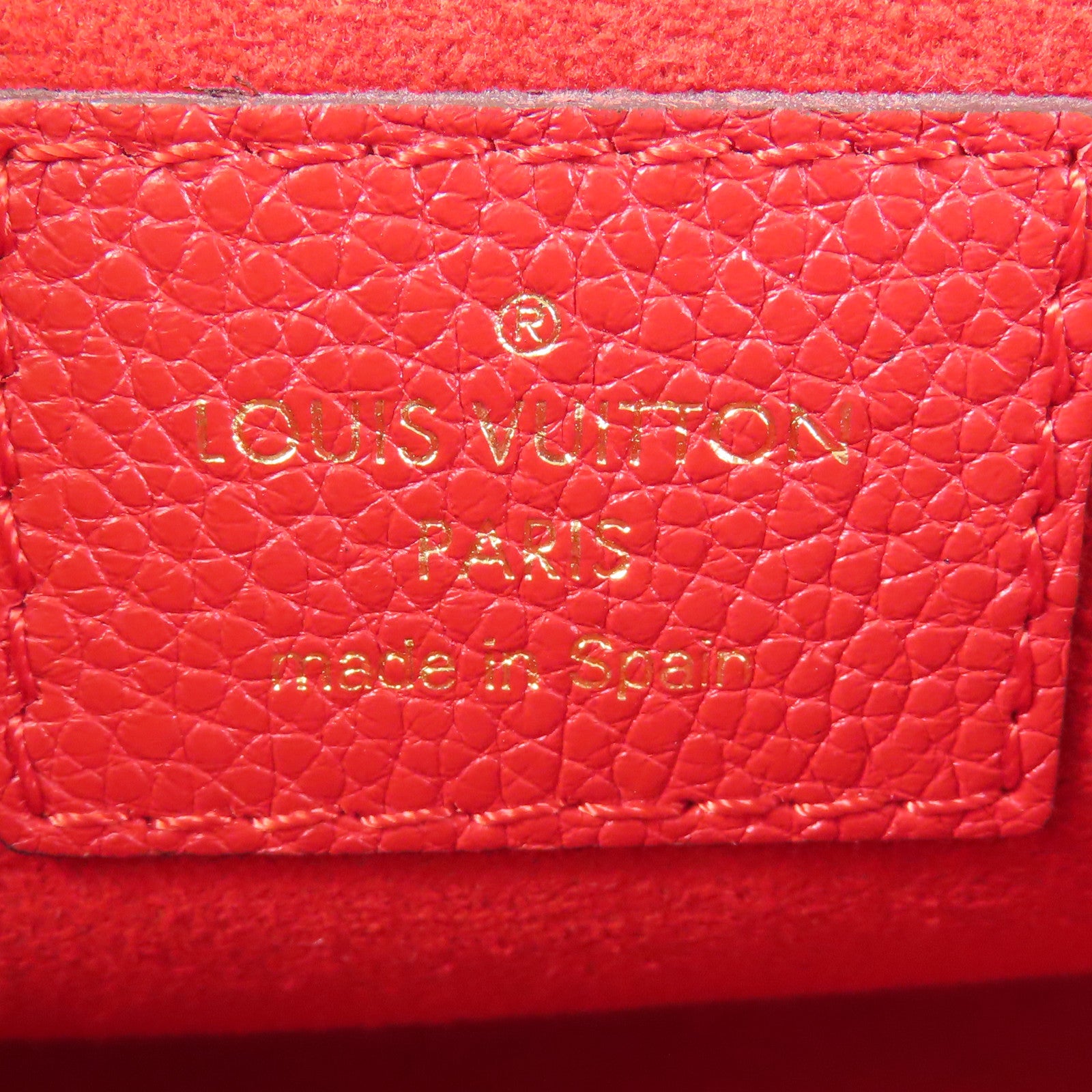 LOUIS VUITTON GHW Saint Placide Shoulder Bag M43713 Monogram Brown/Red