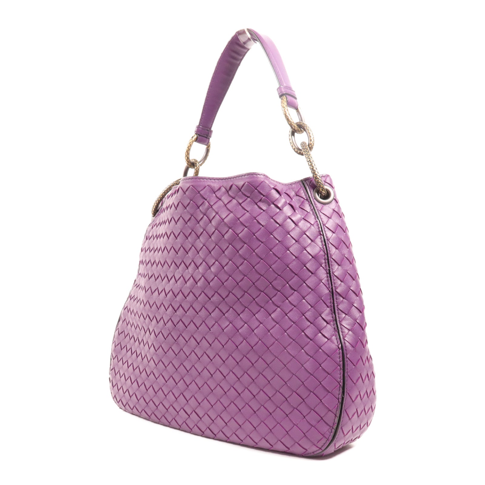 BOTTEGA VENETA 羊皮皮革Chain Shoulder Bag金扣肩背袋