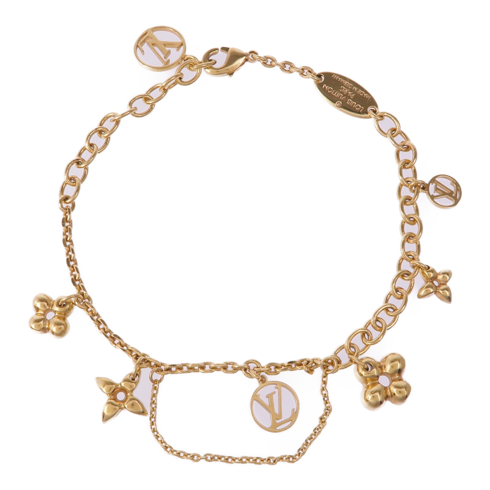 LOUIS VUITTON 金屬Blooming Supple手鏈