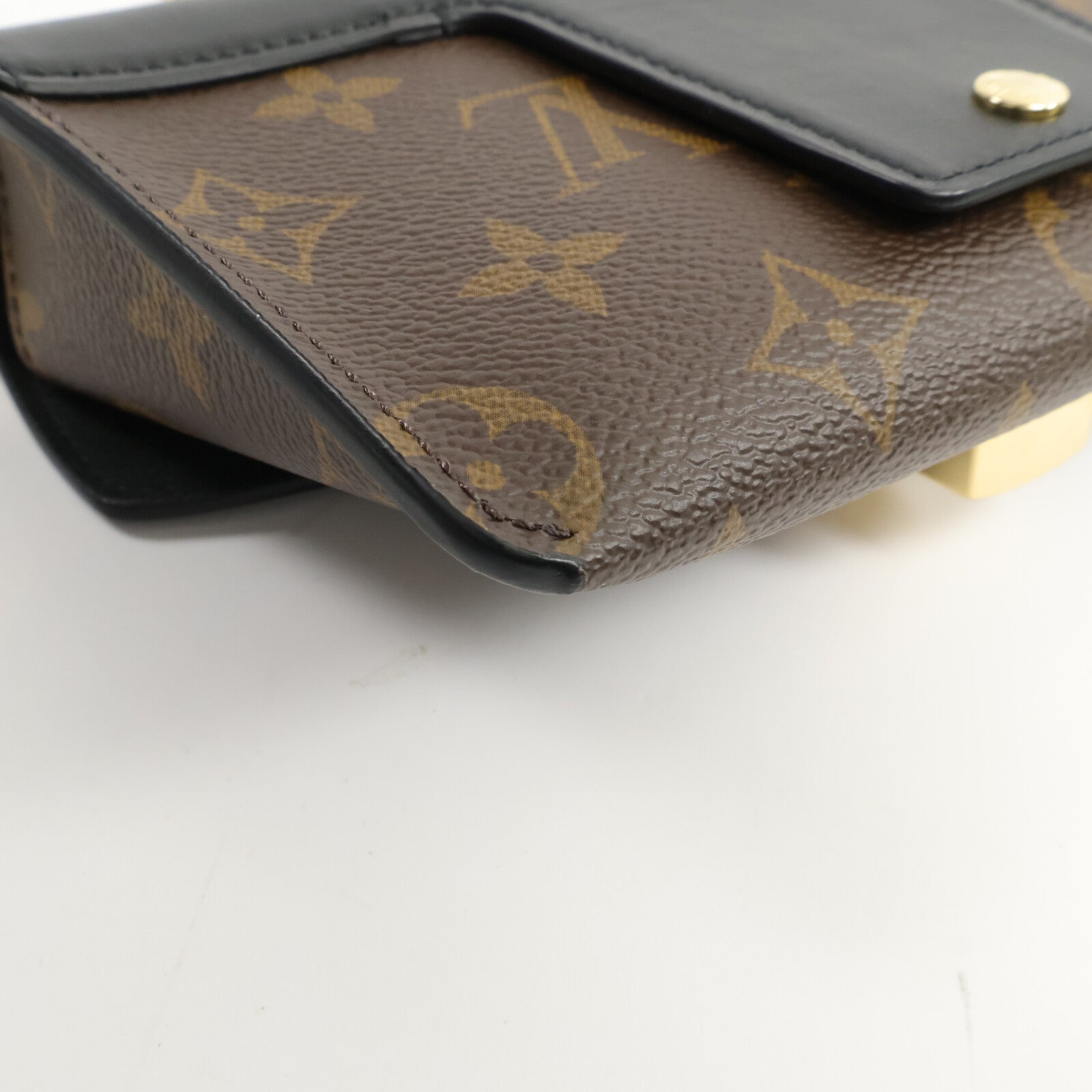 LOUIS VUITTON Monogram Padlock On Strap手挽肩背兩用袋