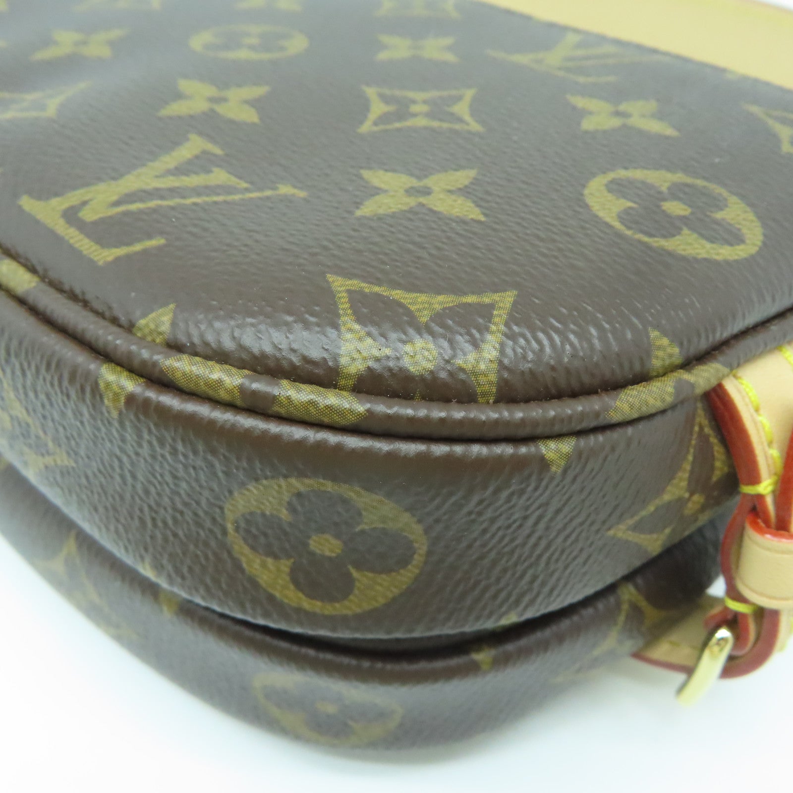 LOUIS VUITTON Monogram SAUMUR BB金扣手挽肩背兩用袋啡色