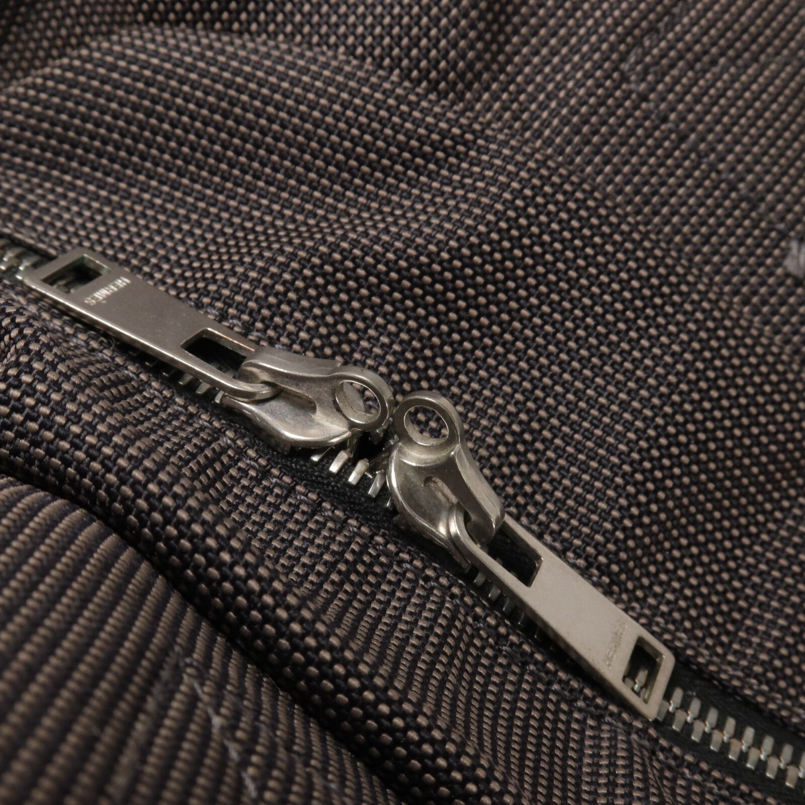 HERMES Toile H帆布Herline Backpack背包Grey