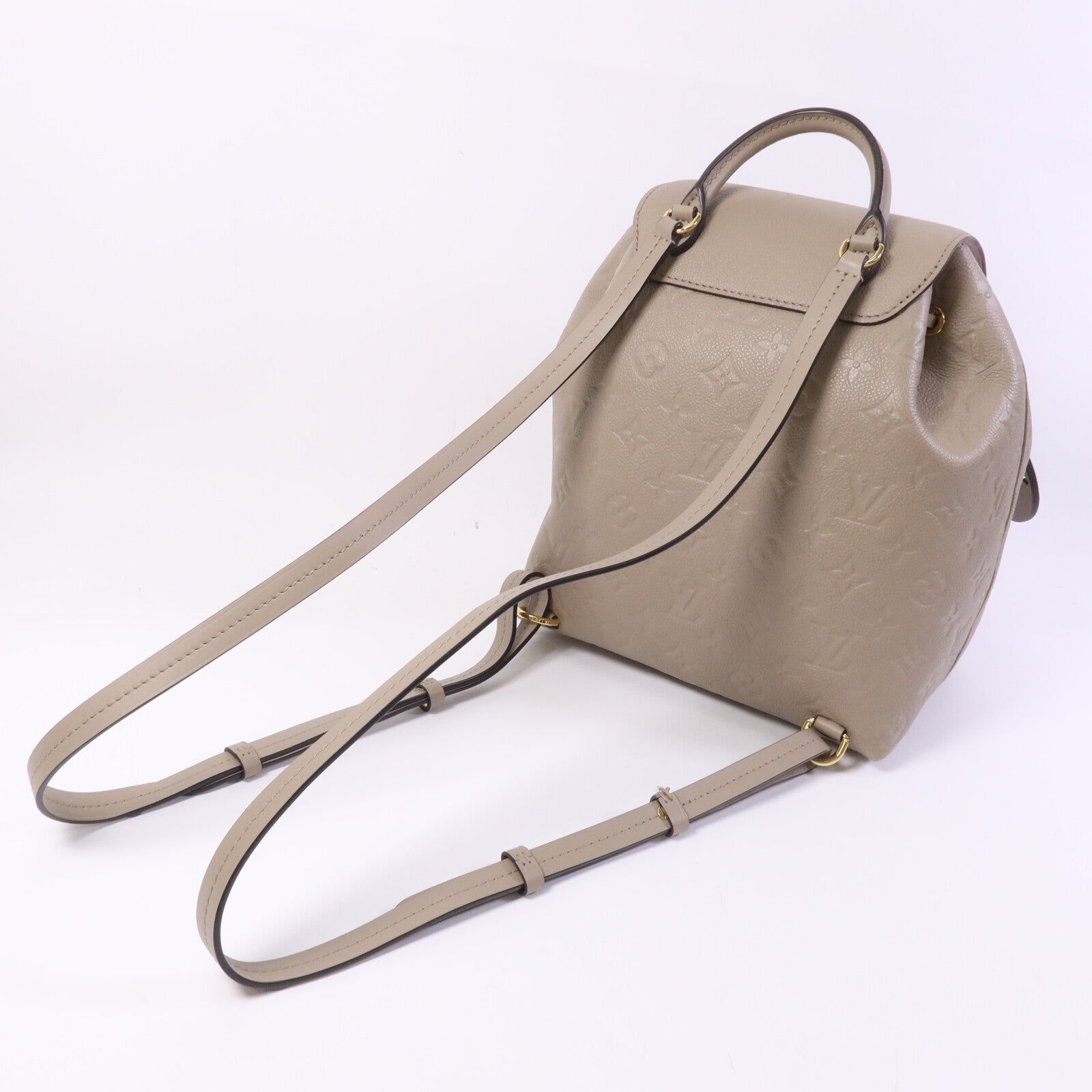 LOUIS VUITTON Monogram Empreinte Montsouris金扣背包
