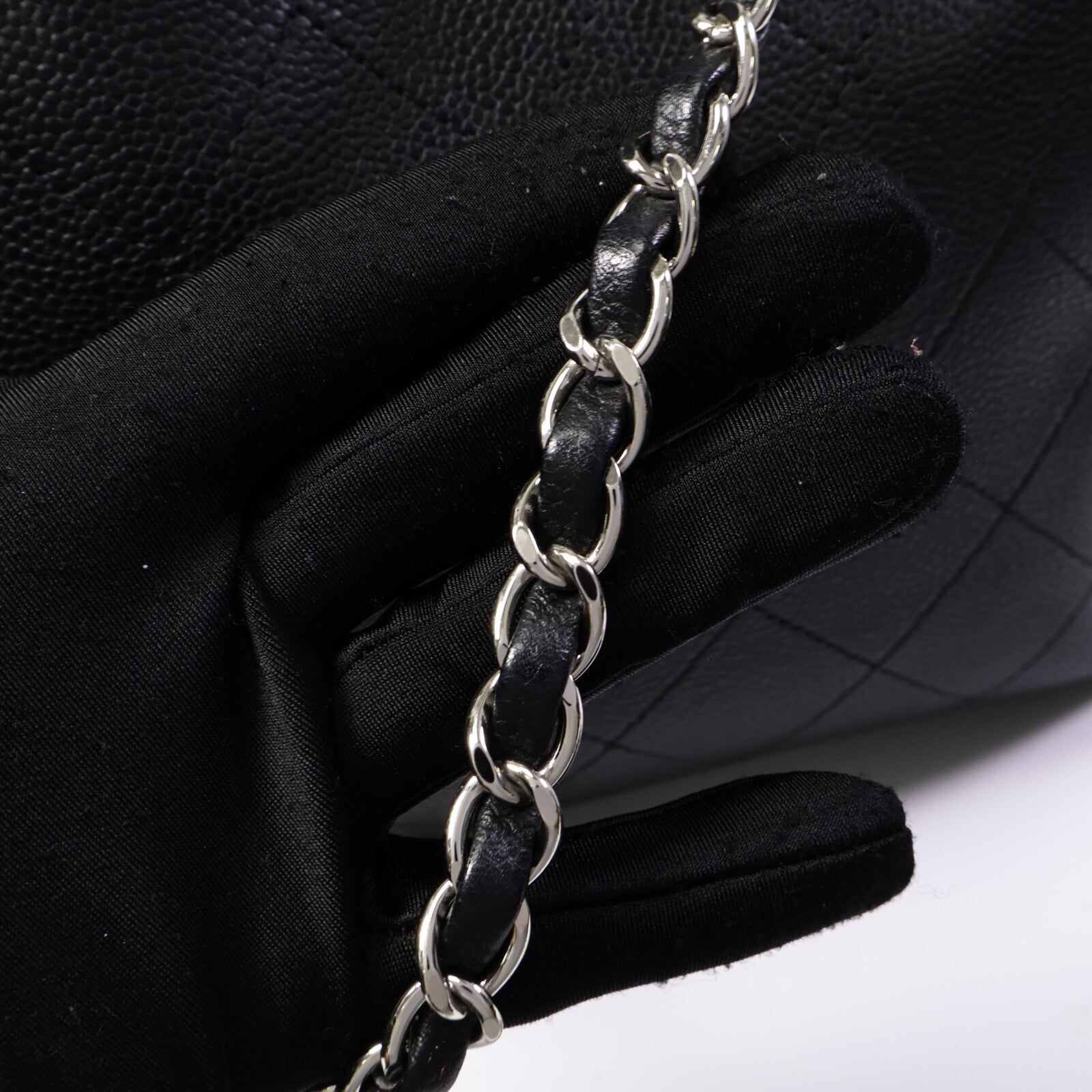 CHANEL 牛皮皮革CC Pocket Tote Bag手挽肩背兩用袋
