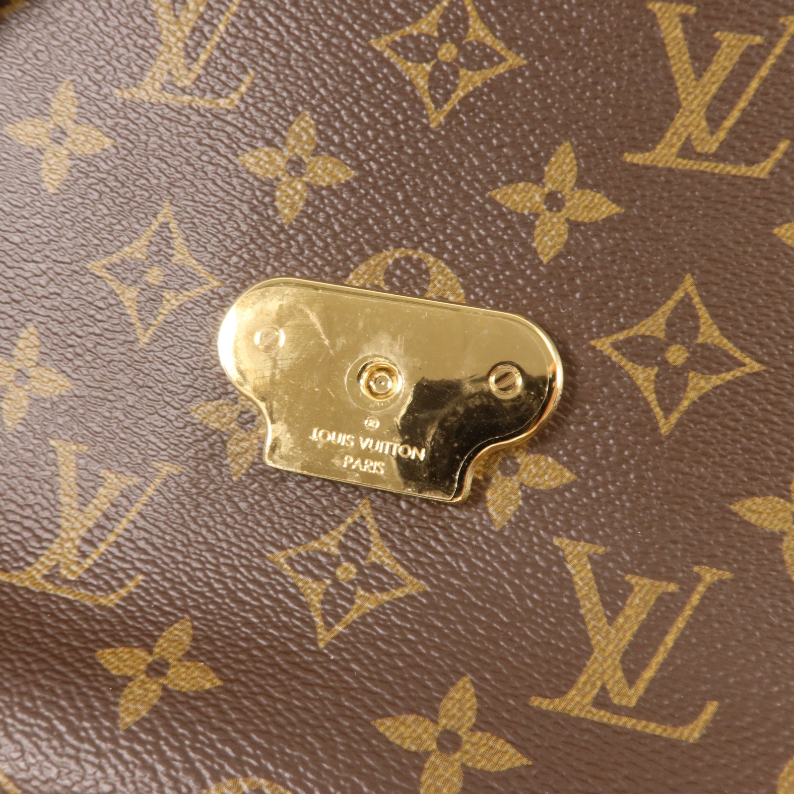 LOUIS VUITTON Monogram Saint Placide金扣肩背袋