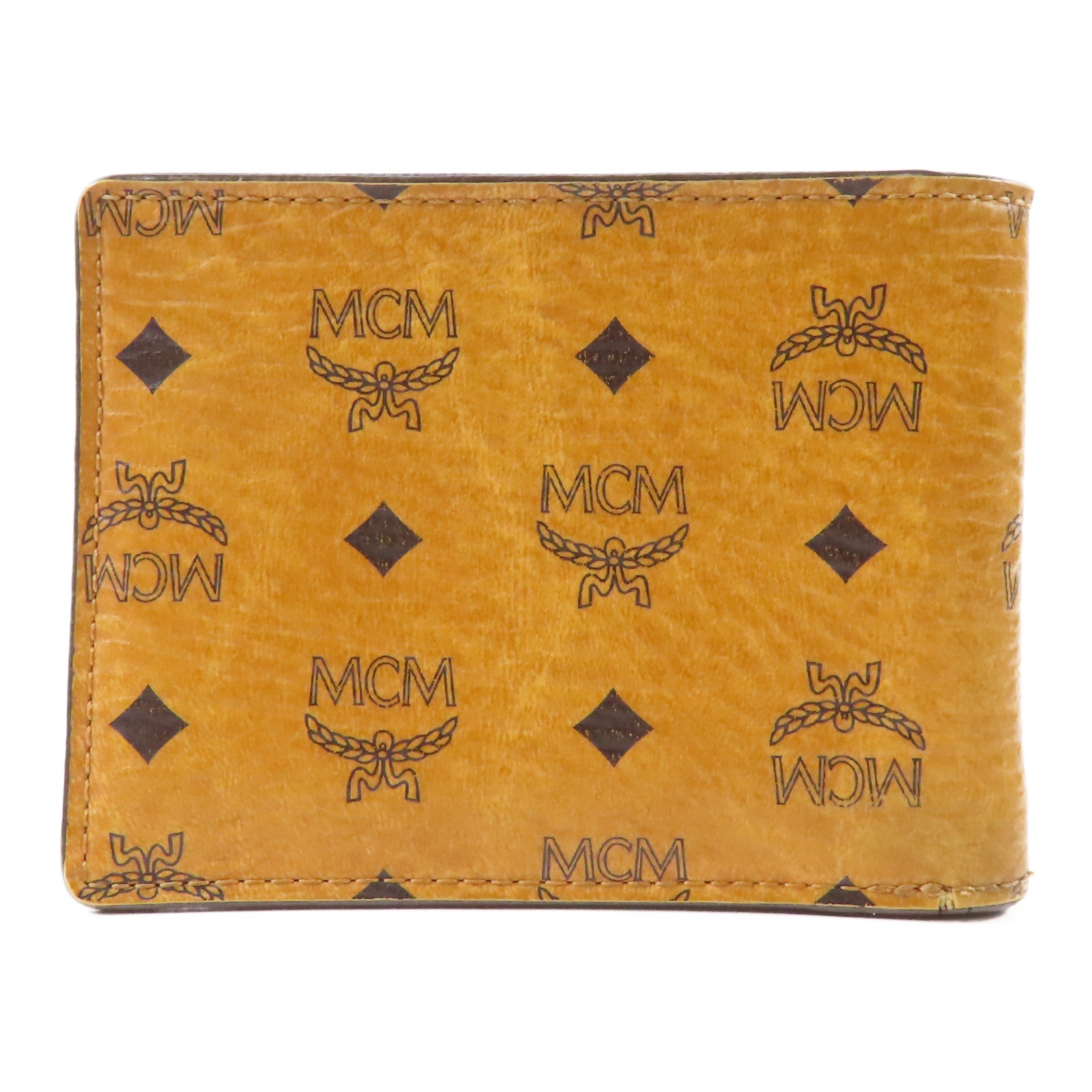 MCM 牛皮皮革Bifold Wallet錢包