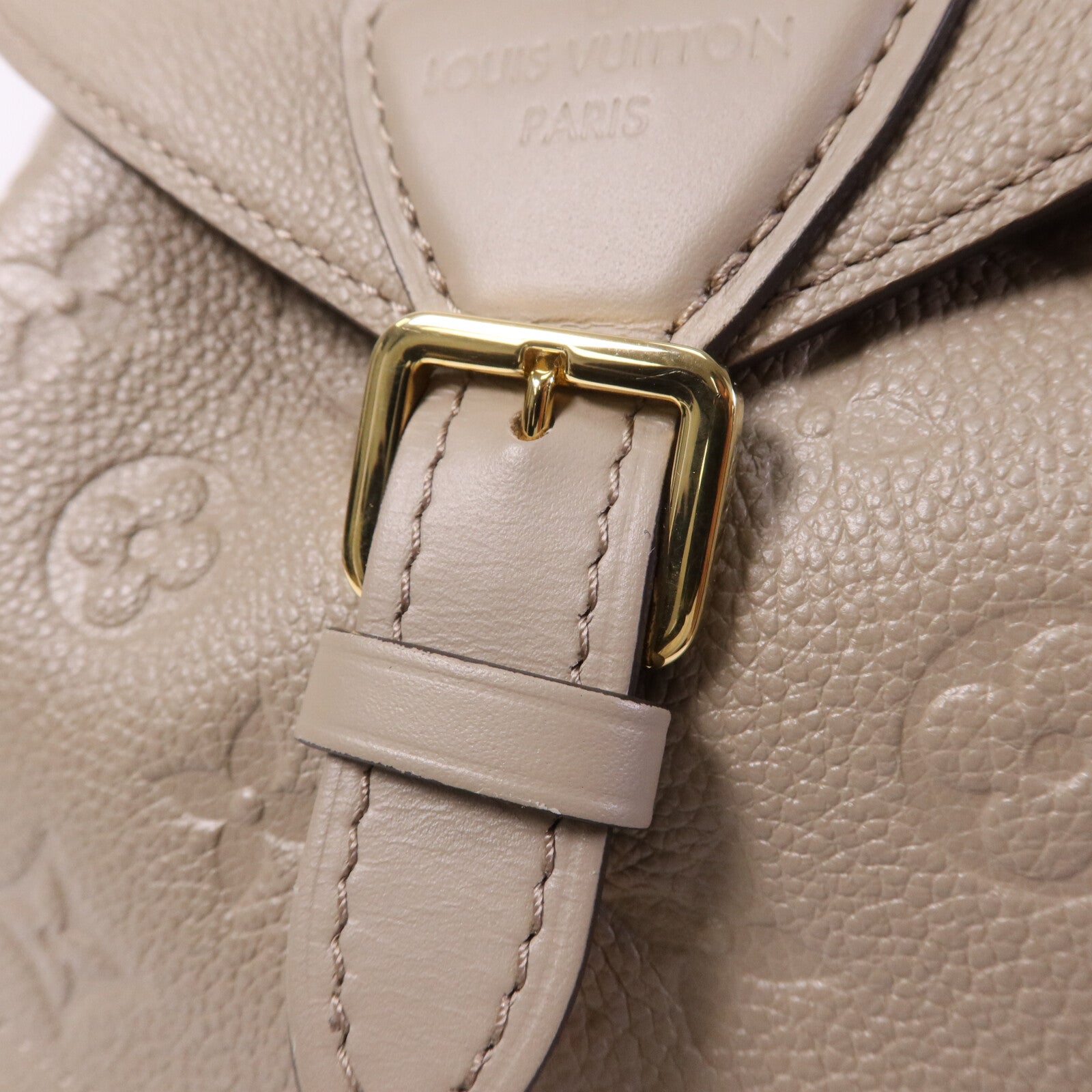 LOUIS VUITTON Monogram Empreinte Montsouris金扣背包