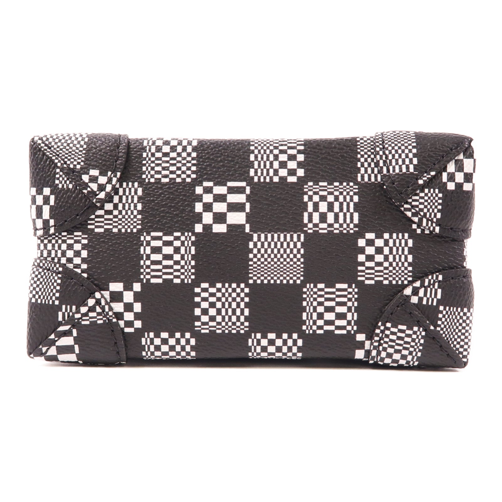 LOUIS VUITTON Damier Distorted Steamer XS手挽肩背兩用袋