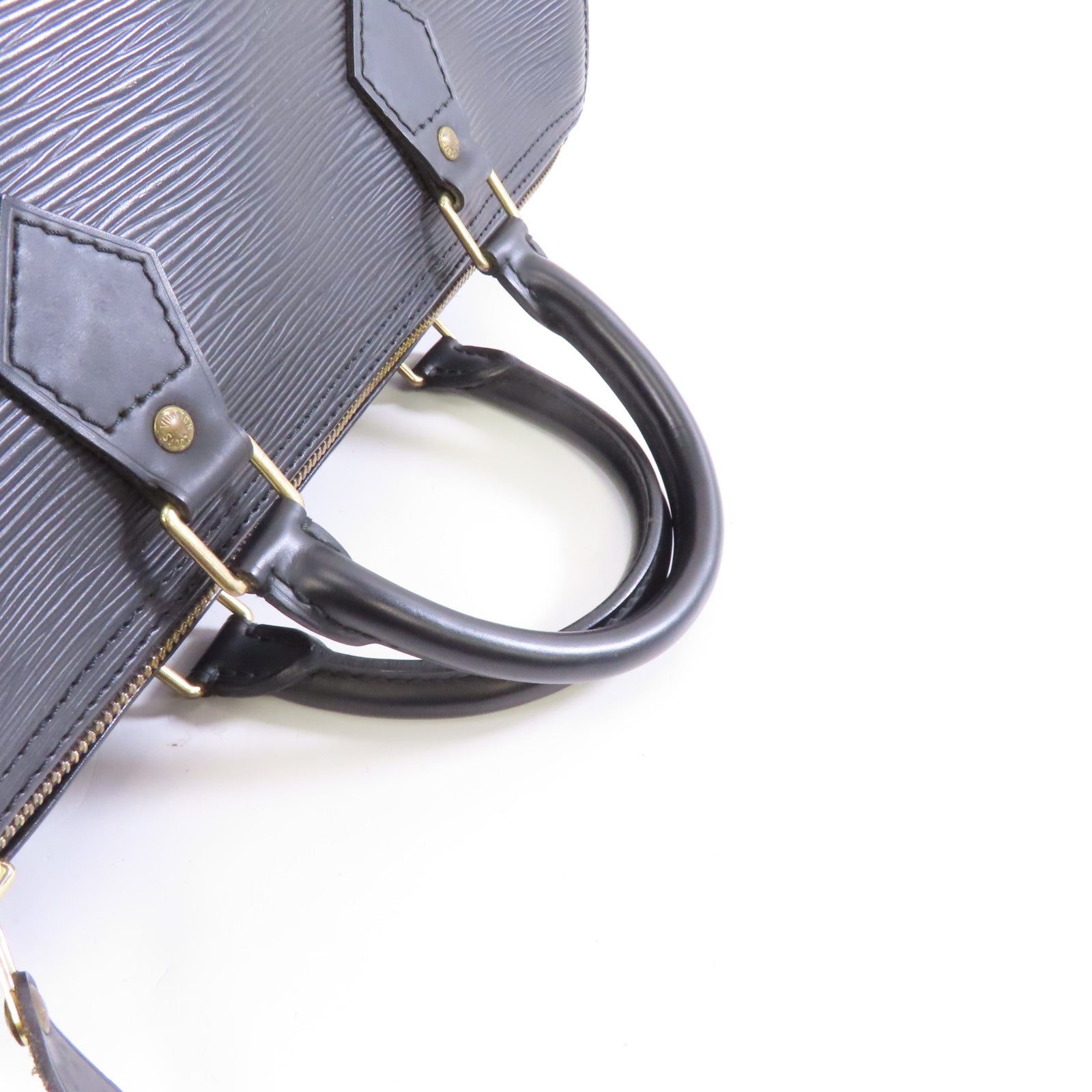 LOUIS VUITTON 【激減優惠】Epi Speedy 30金扣手挽袋黑色
