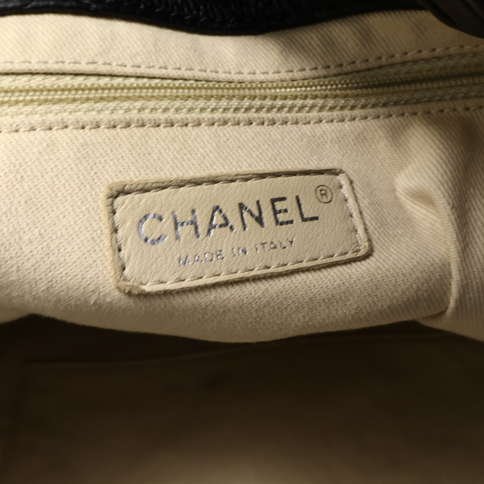 CHANEL 牛皮皮革CC Pocket Tote Bag手挽肩背兩用袋