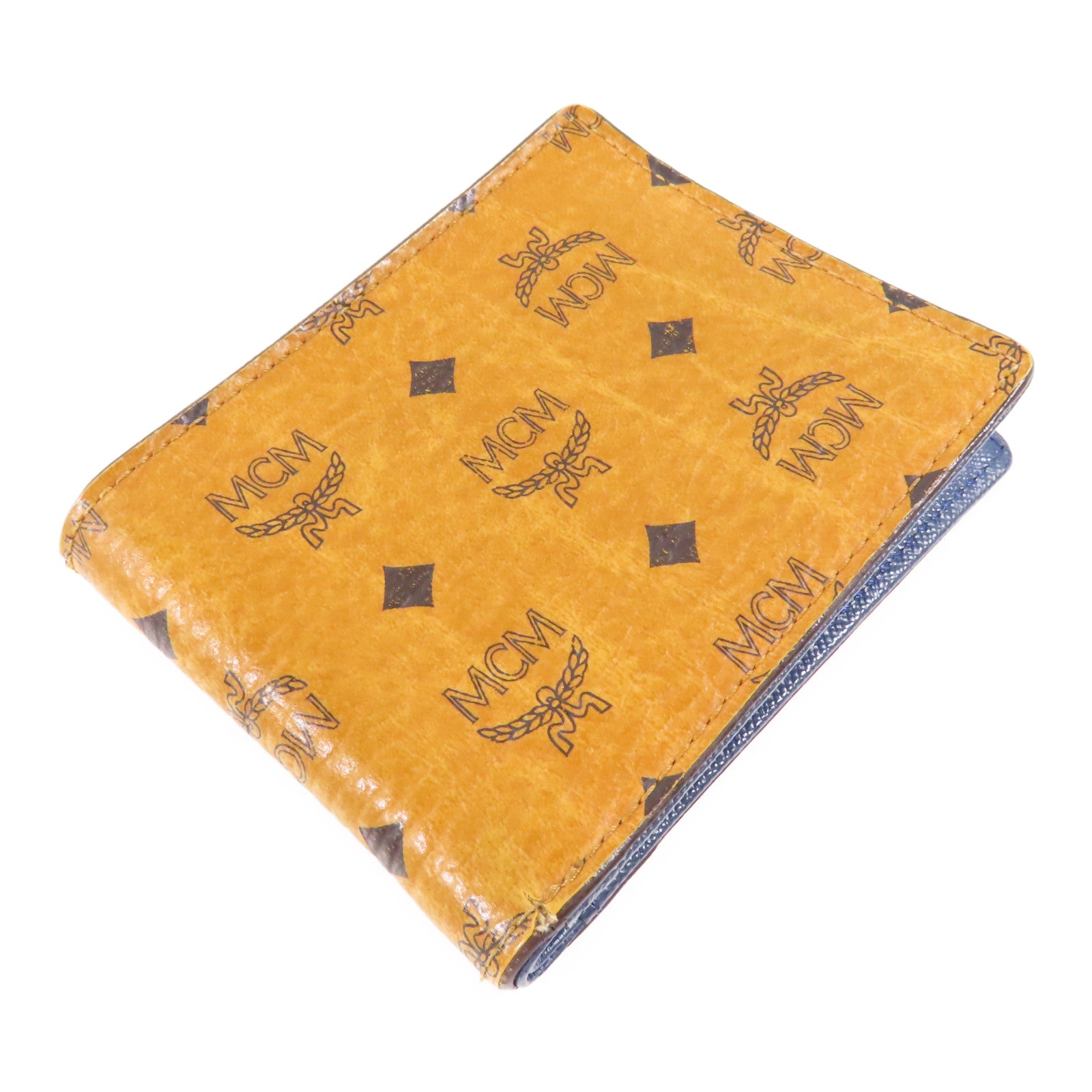 MCM 牛皮皮革Bifold Wallet錢包