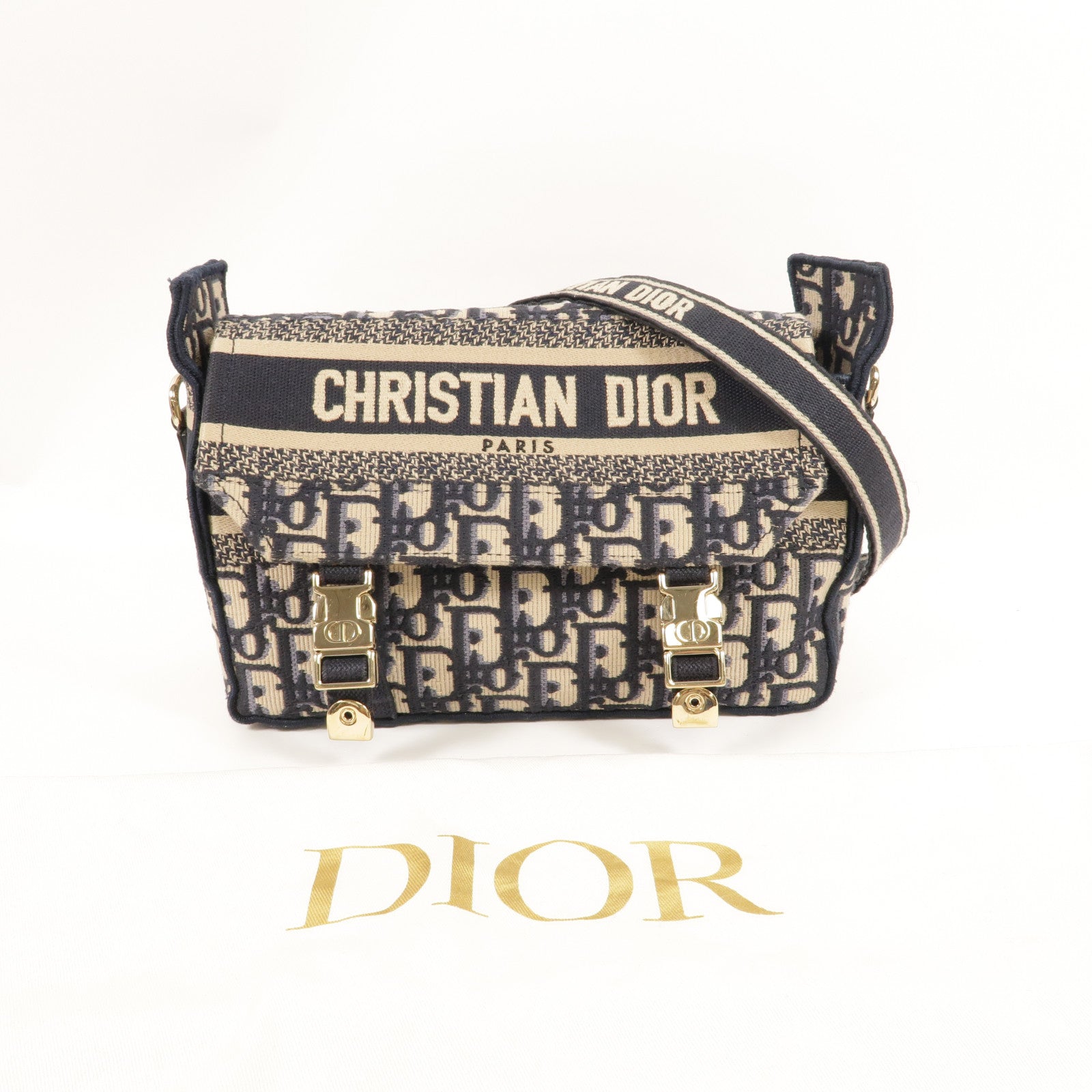 Dior 帆布Small Dior Camp Bag肩背袋