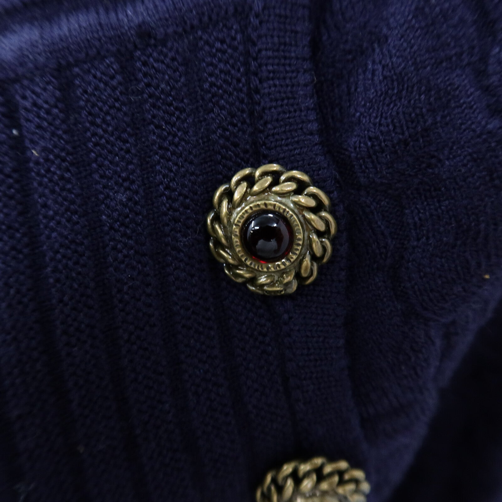 CHANEL Wool/Polyester Long-Sleeve Dress連身裙