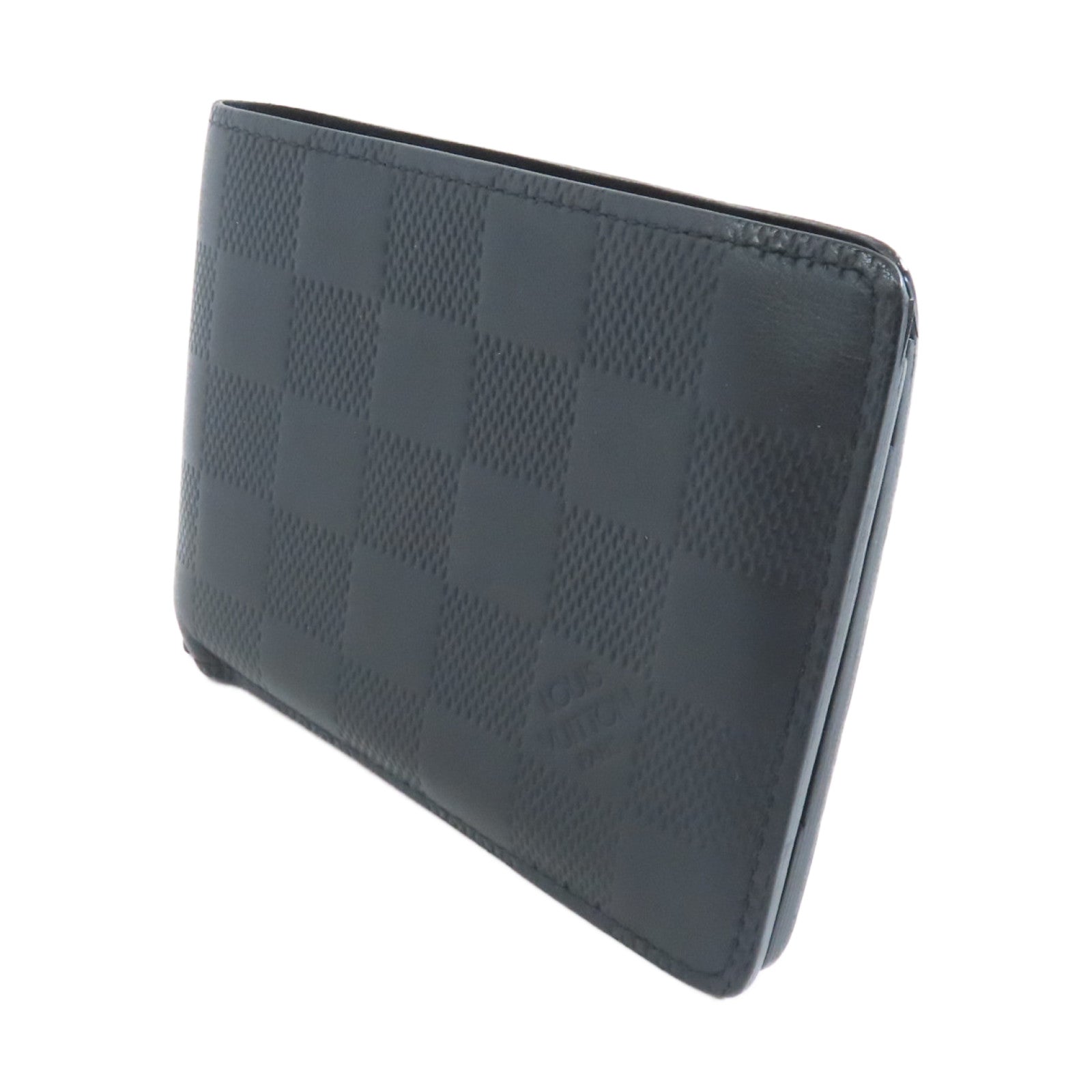 LOUIS VUITTON 【激減優惠】Damier Infini Multiple Wallet錢包黒色