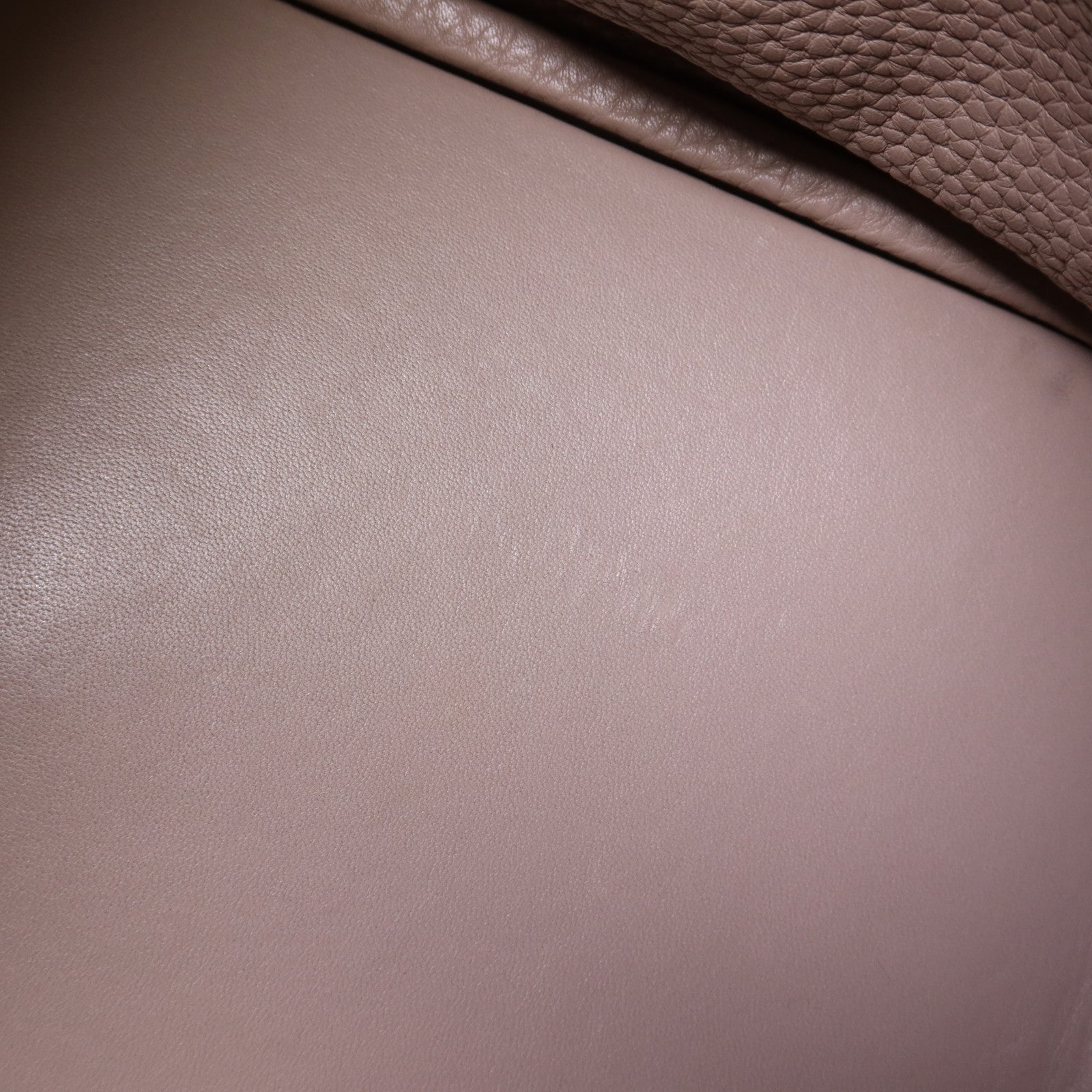 HERMES Clemence皮革Lindy 34銀扣手挽肩背兩用袋Gris Tourterelle