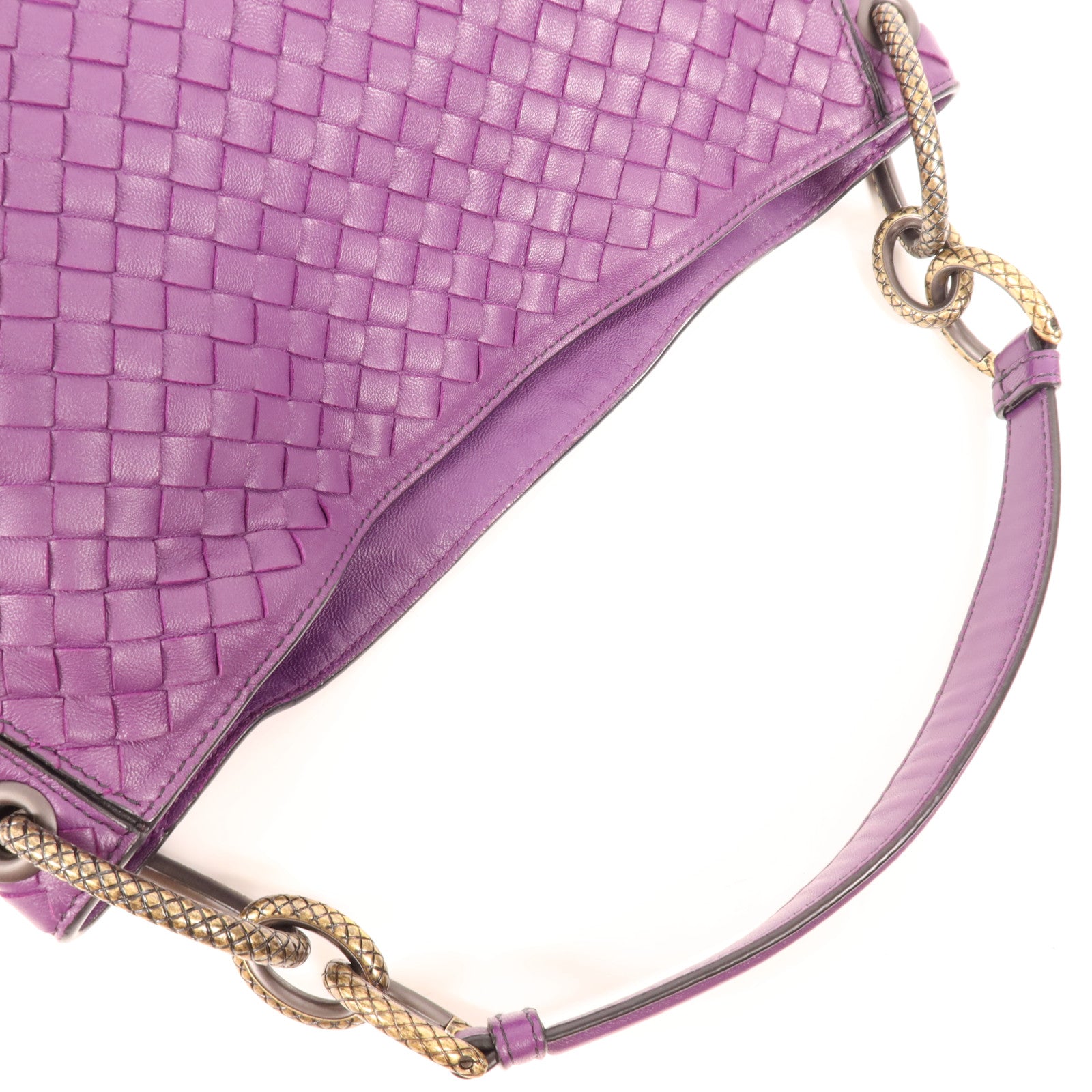 BOTTEGA VENETA 羊皮皮革Chain Shoulder Bag金扣肩背袋