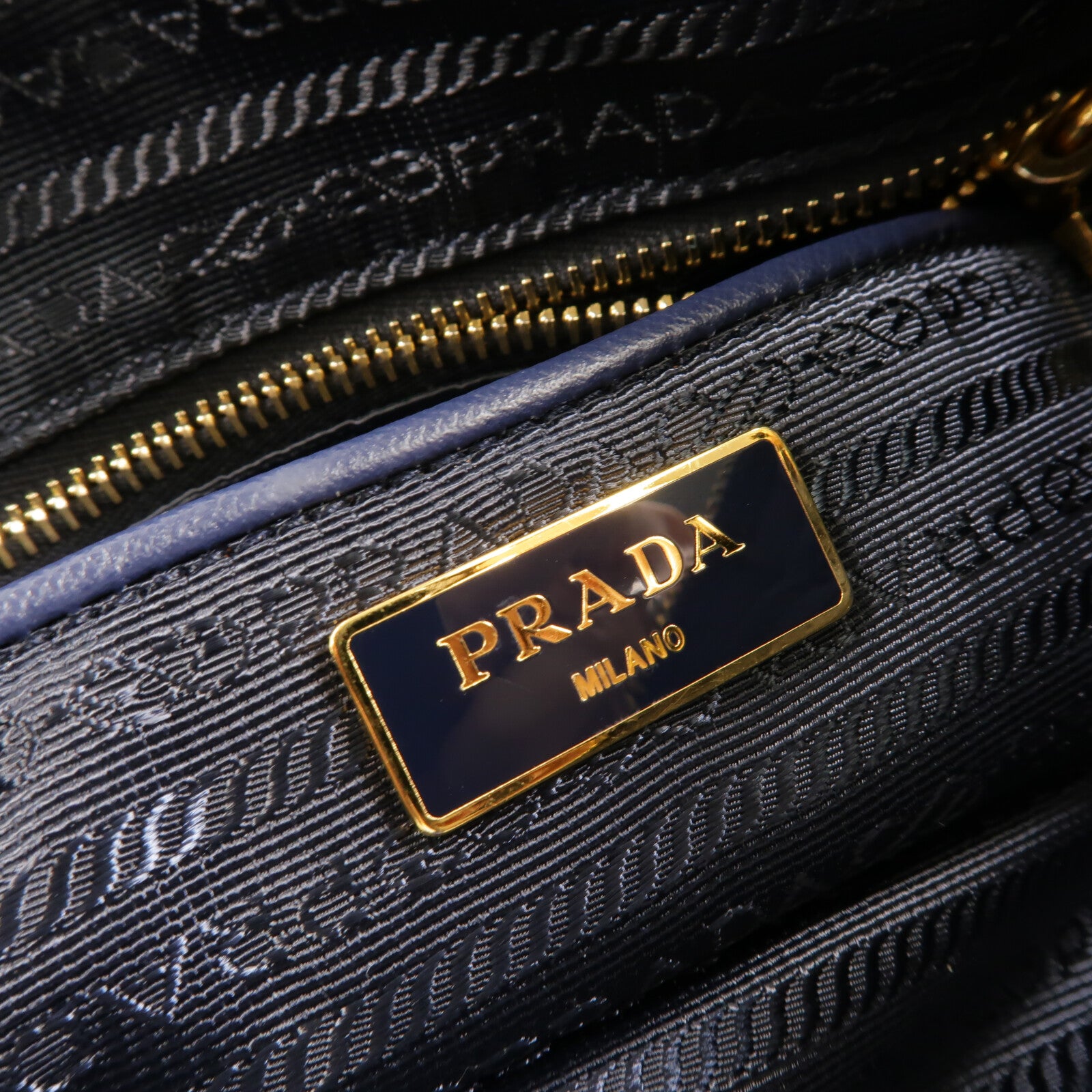 PRADA 尼龍/Saffiano皮革2 Way Shoulder Bag手挽肩背兩用袋