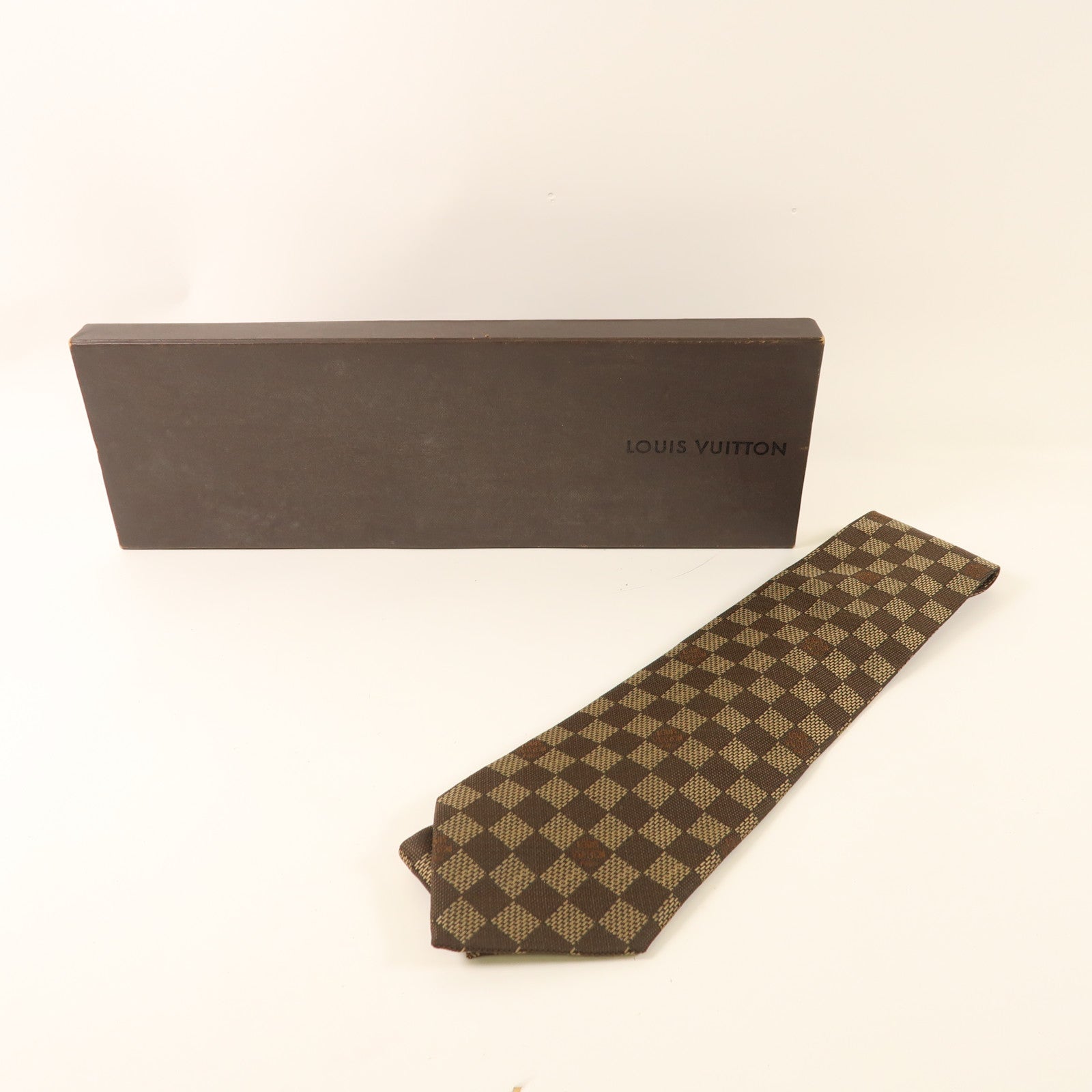 LOUIS VUITTON 絲質Tie領帶