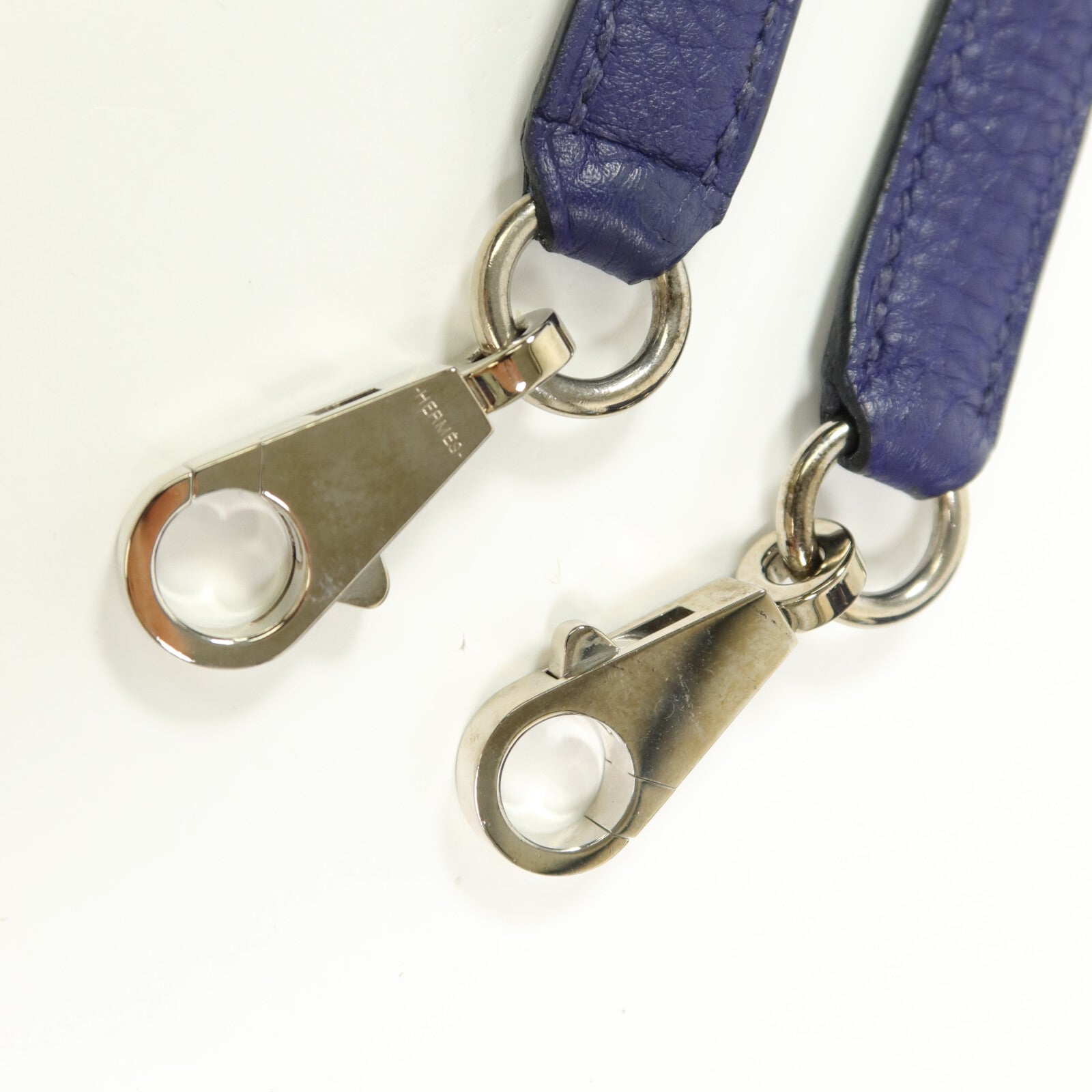 HERMES Taurillion Clemence皮革Kelly 28手挽肩背兩用袋Cassis