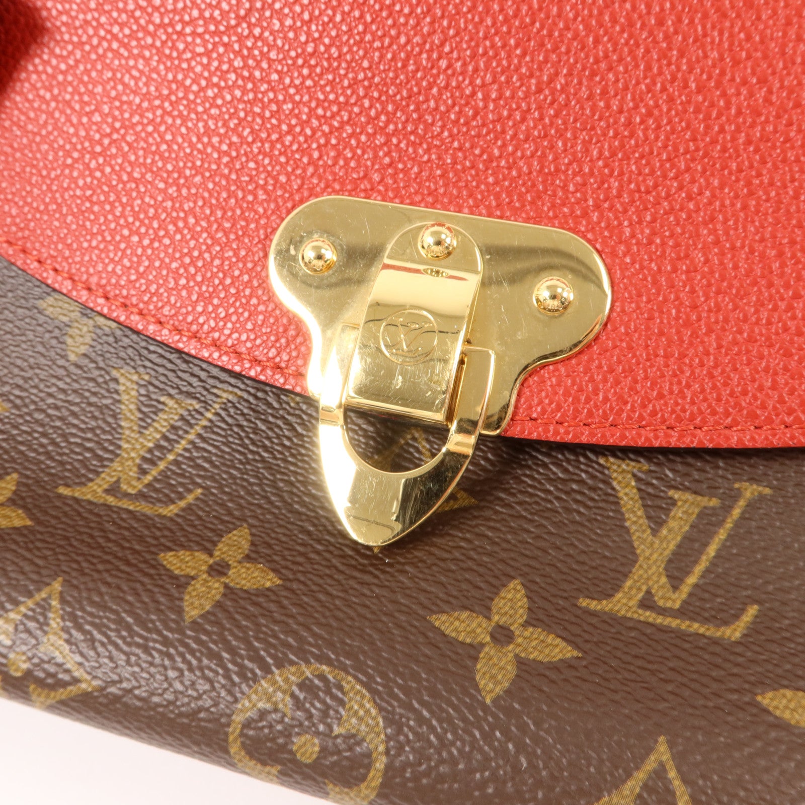 LOUIS VUITTON Monogram Saint Placide金扣肩背袋