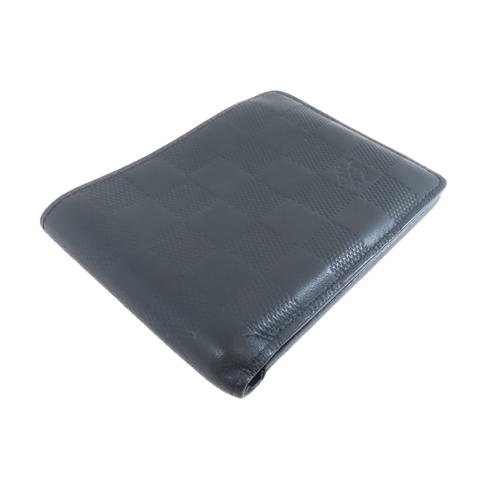 LOUIS VUITTON 【激減優惠】Damier Infini Multiple Wallet錢包黒色