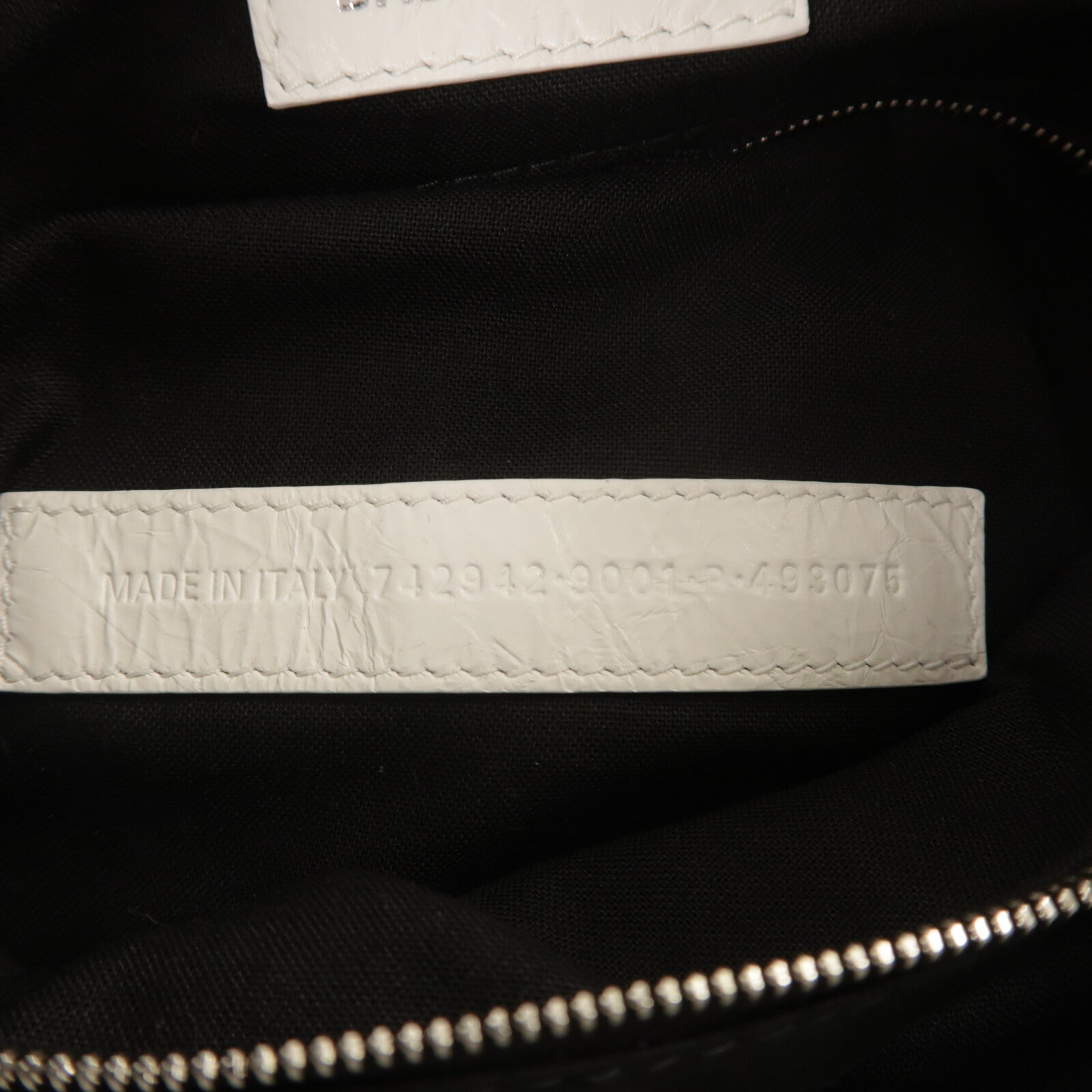 BALENCIAGA 牛皮皮革Crush Tote鏈帶肩背袋